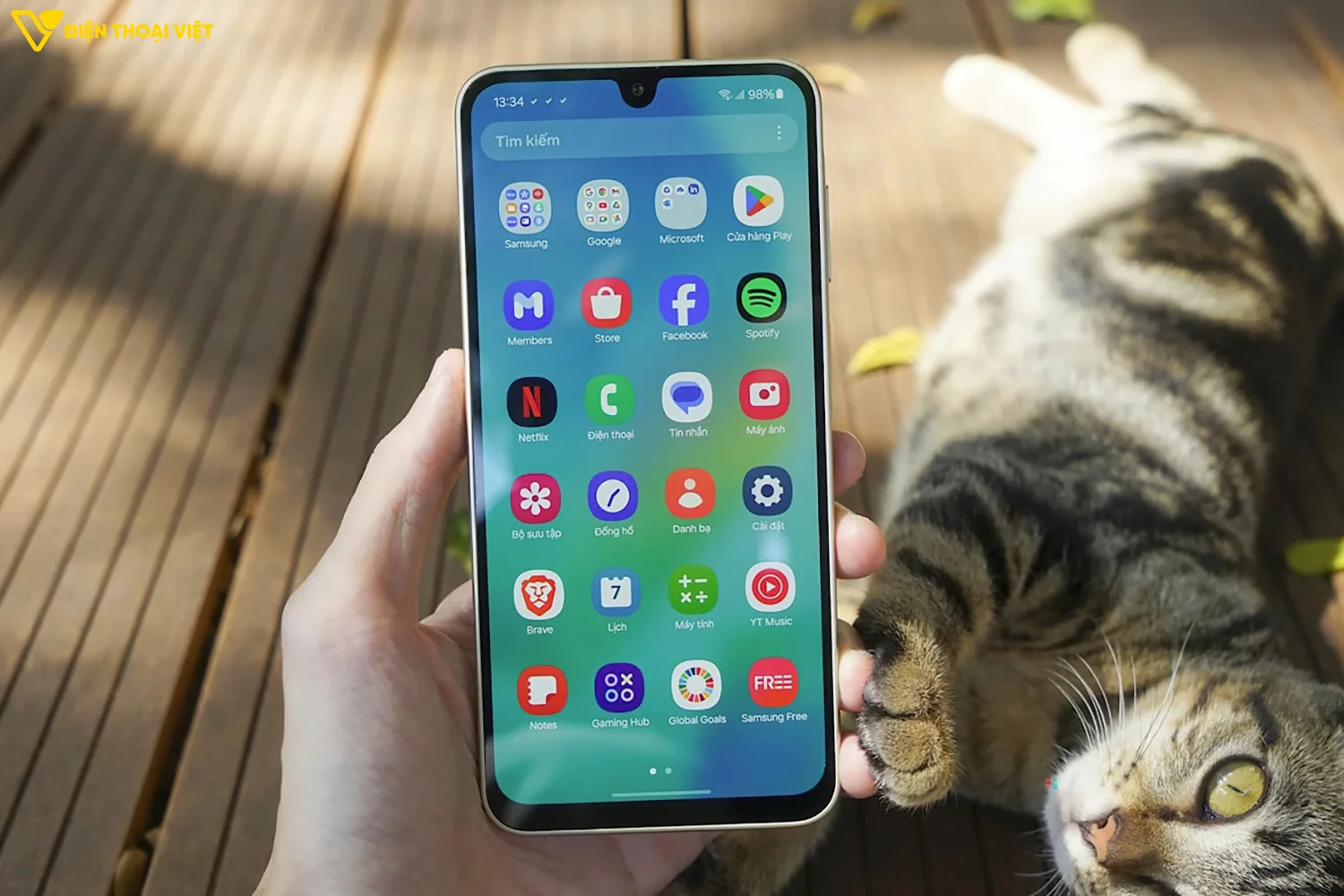 Độ chi tiết được hiển thị trên Samsung Galaxy A16 cao hơn hẳn những màn hình HD+