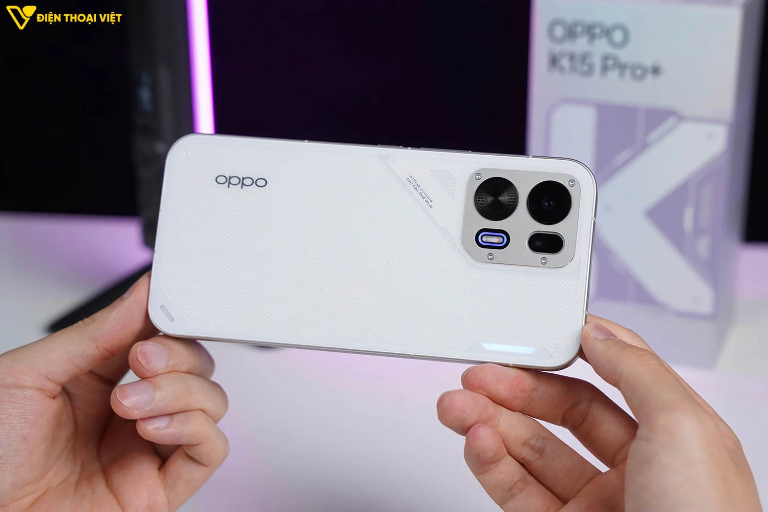 OPPO K15 Pro Plus mang tới tổng thời gian onscreen 9,5 giờ.