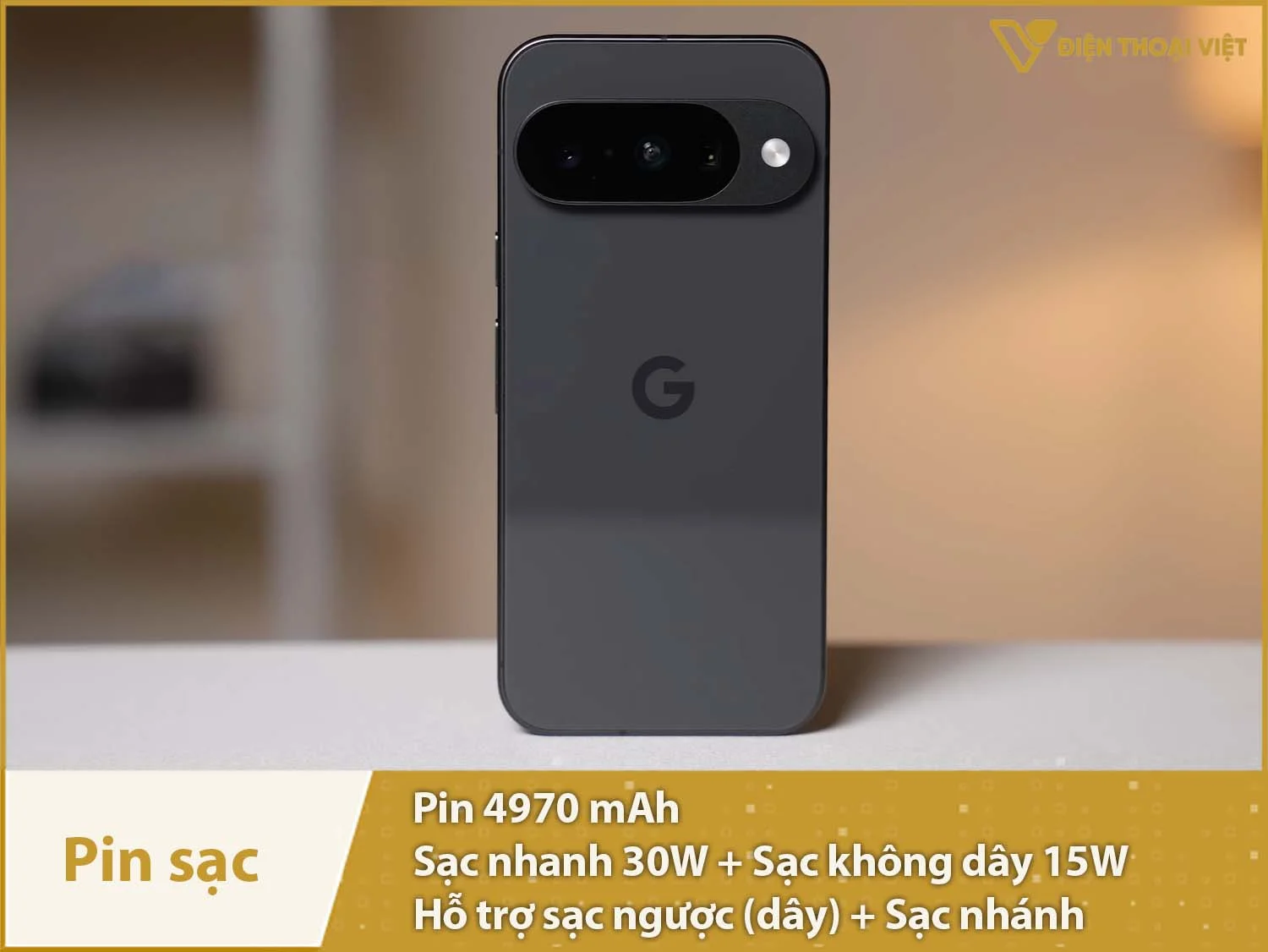 Pin 4970mAh & Sạc nhanh 30W