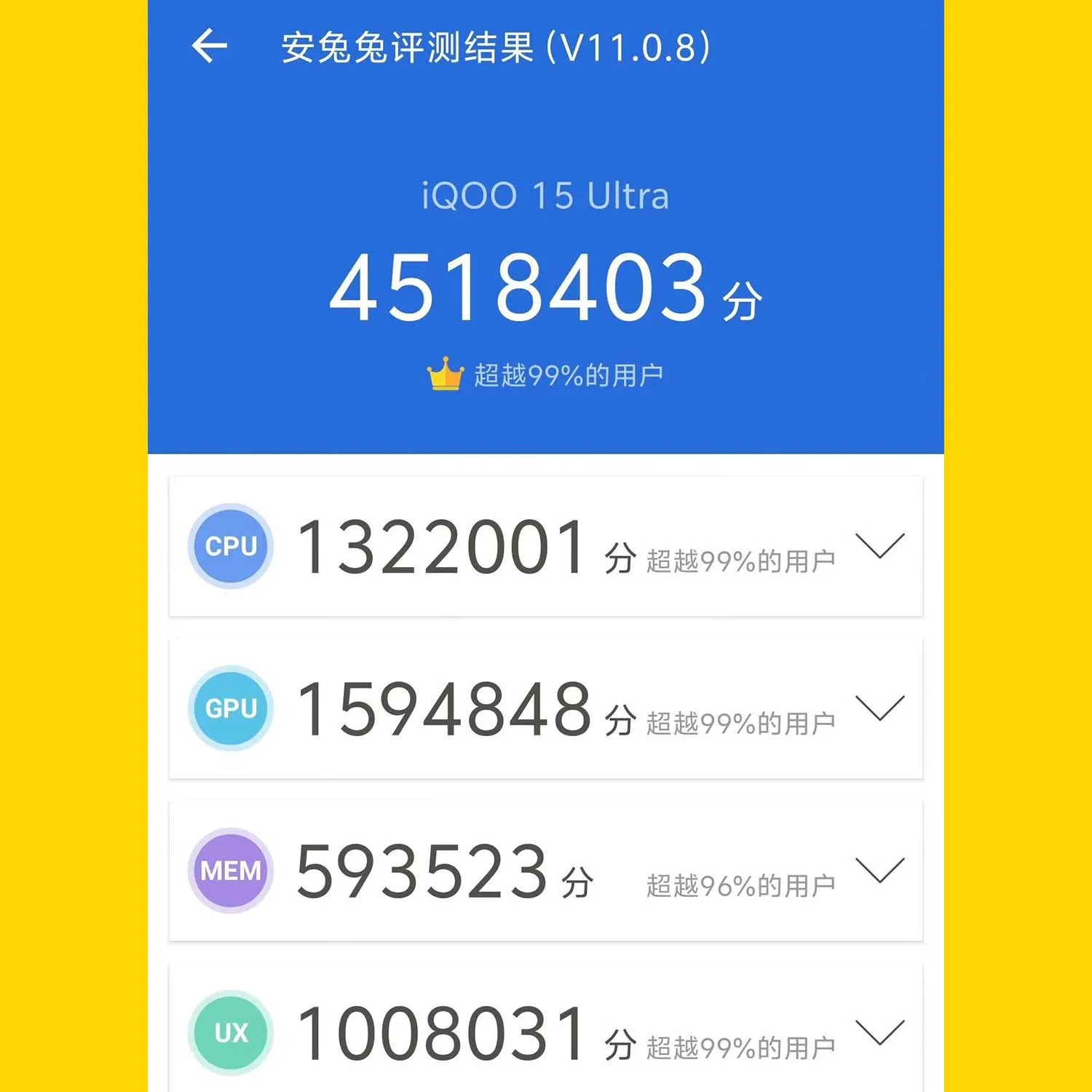 Chip Snapdragon 8 Elite Gen 5 với 4,52 triệu