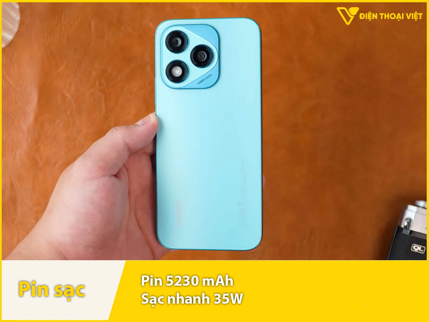 Pin 5230mAh đủ lớn & Sạc nhanh 35W
