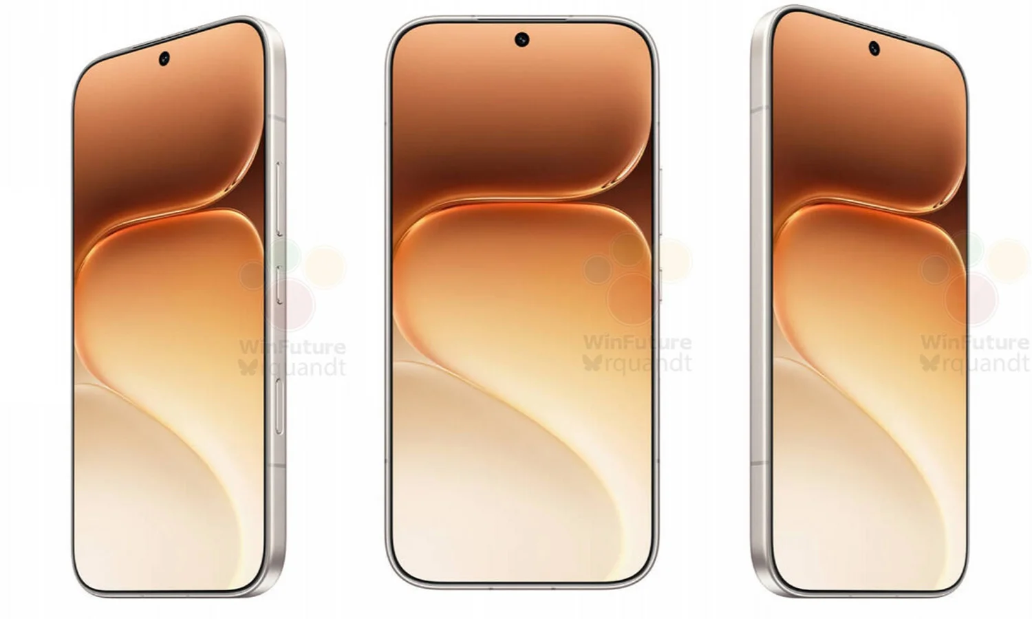 Mặt trước của Honor 600/600 Pro