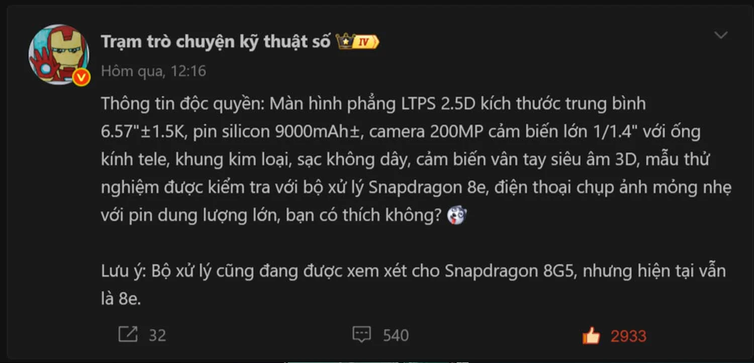 Digital Chat Station tiết lộ thông số kỹ thuật Honor 600