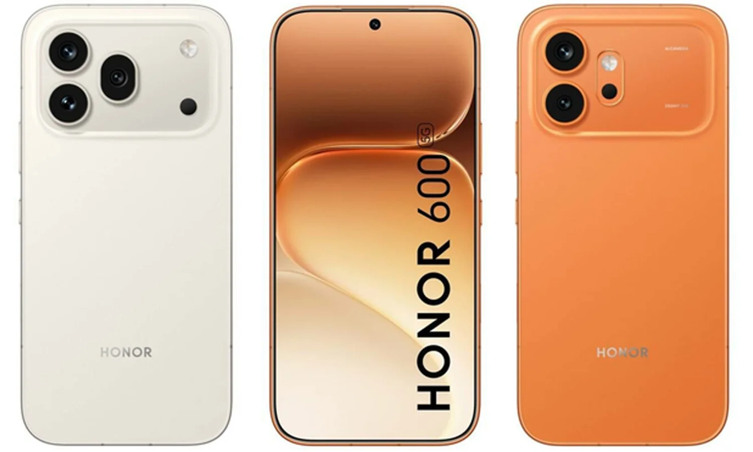 Thiết kế ngoại hình Honor 600/600 Pro