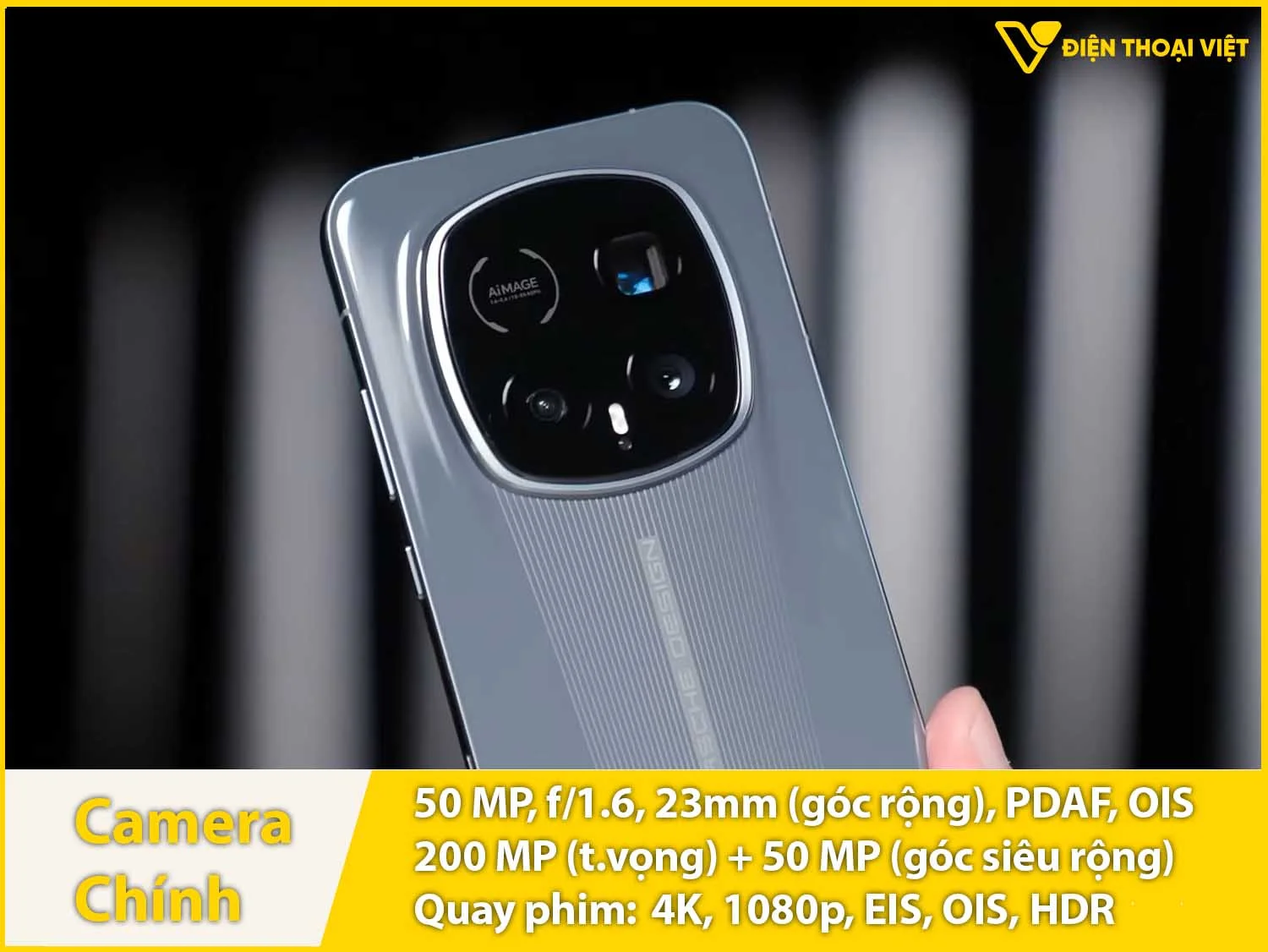 Camera 50MP & Quay phim 4K