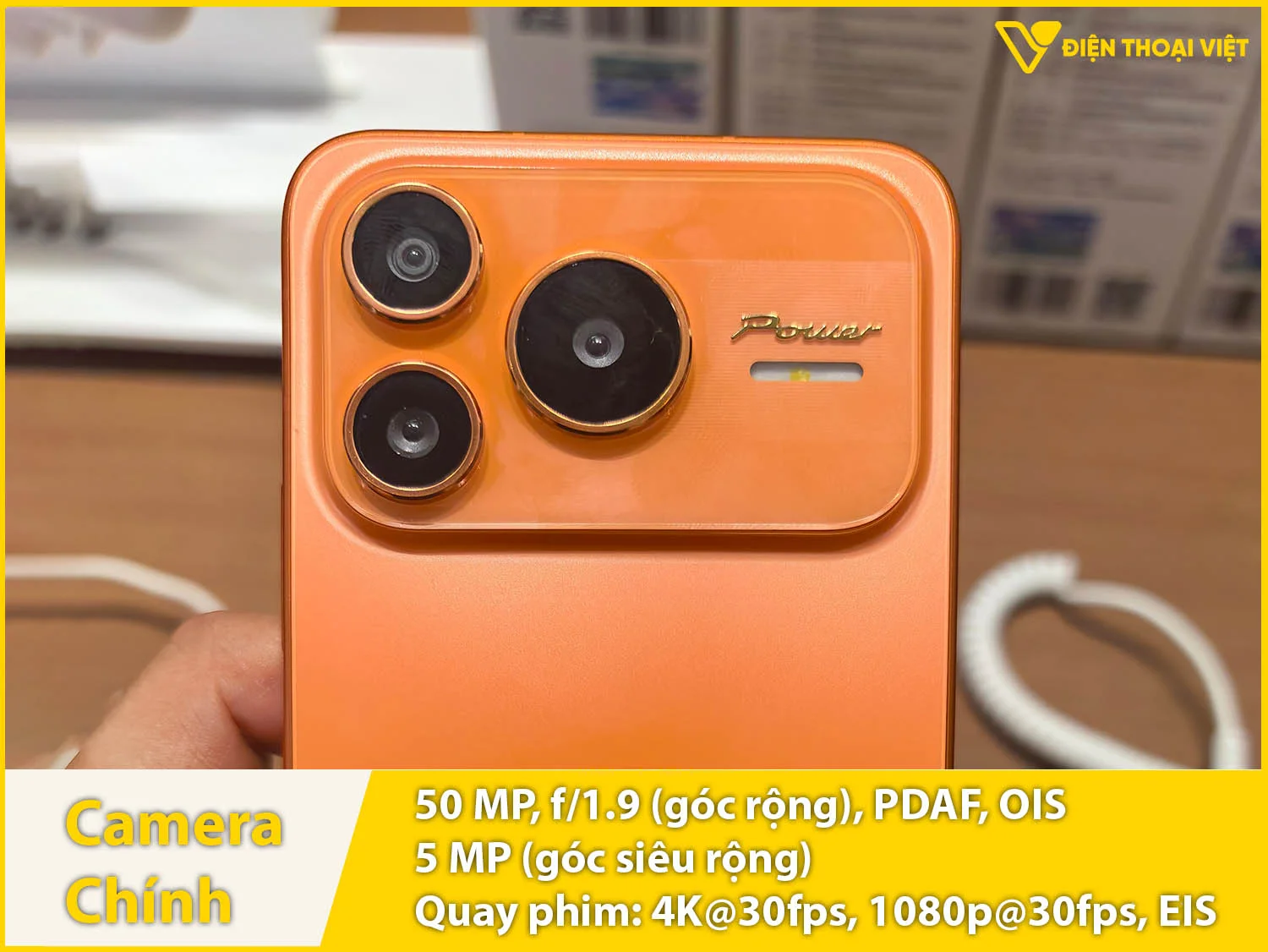 Camera 50MP & Quay phim 4K