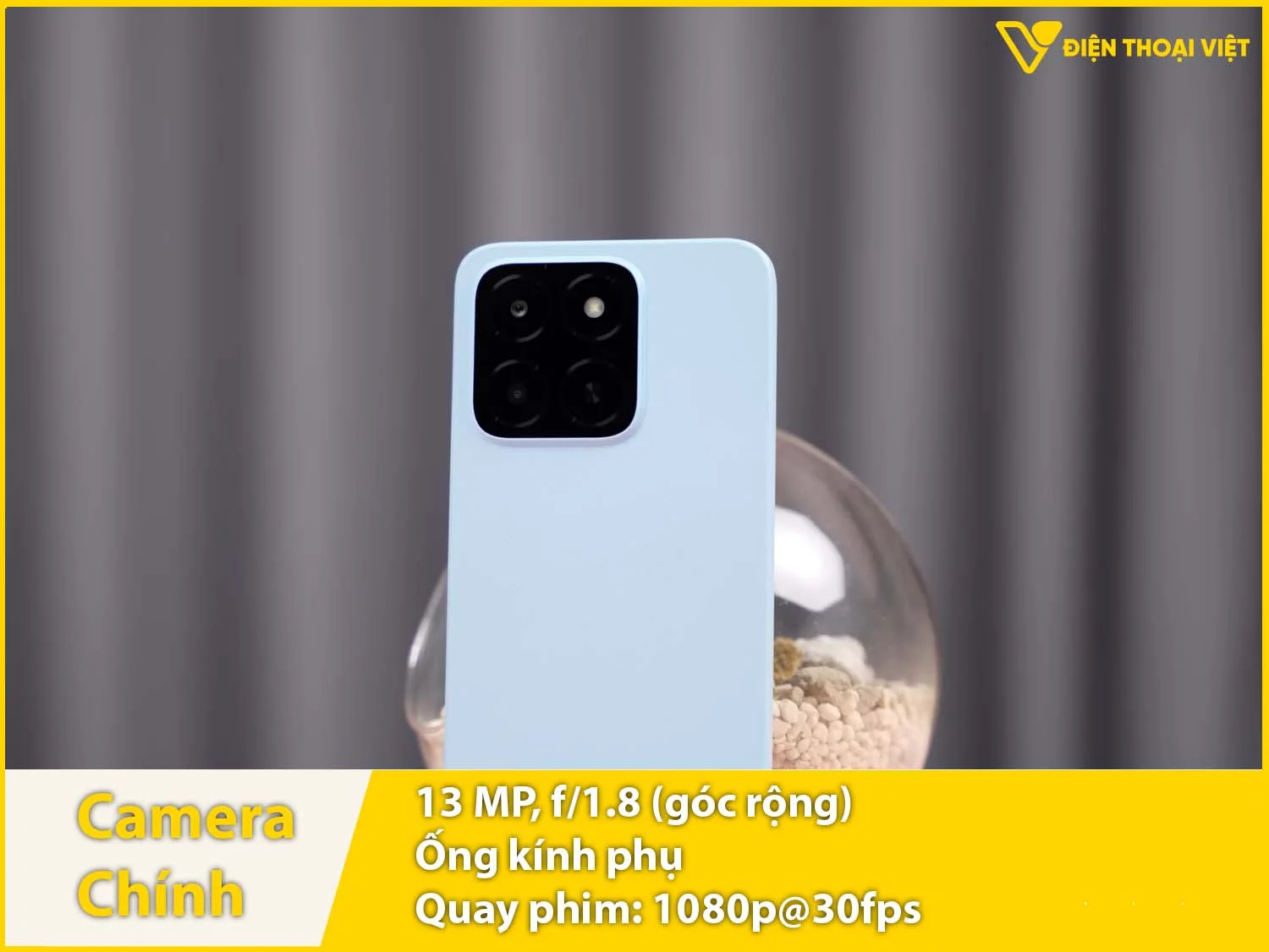 Camera 13MP & Quay phim 1080p