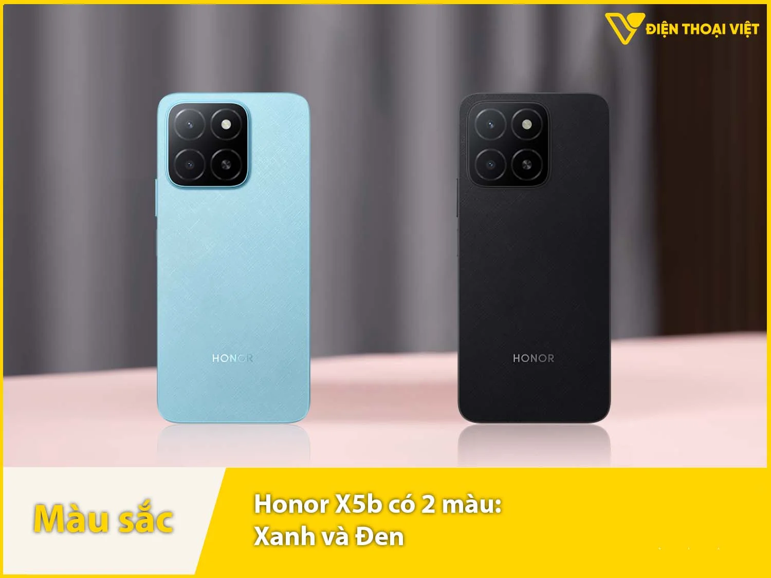Honor X5b có 2 màu sắc