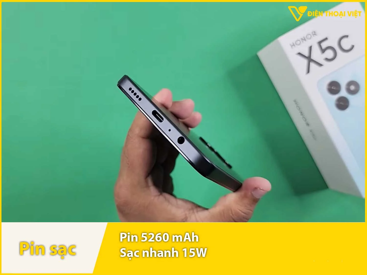 Pin 5260mAh & Sạc nhanh 15W