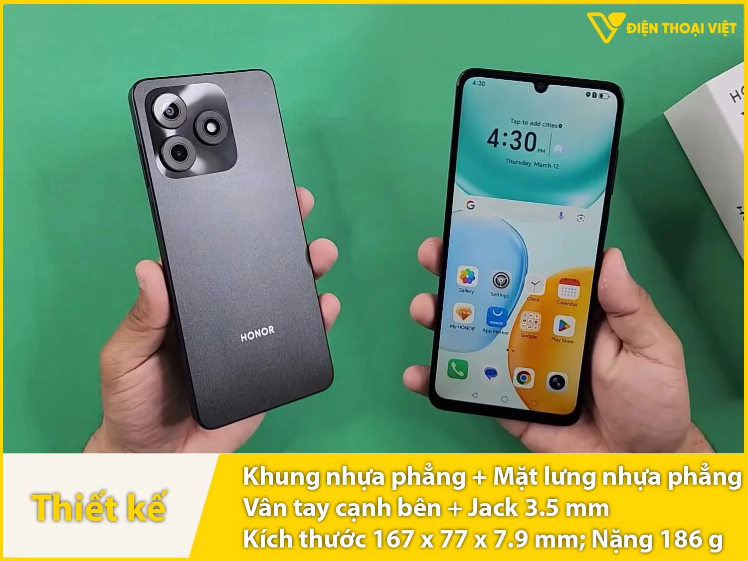 Khung nhựa phẳng & 2 mặt trước sau phẳng