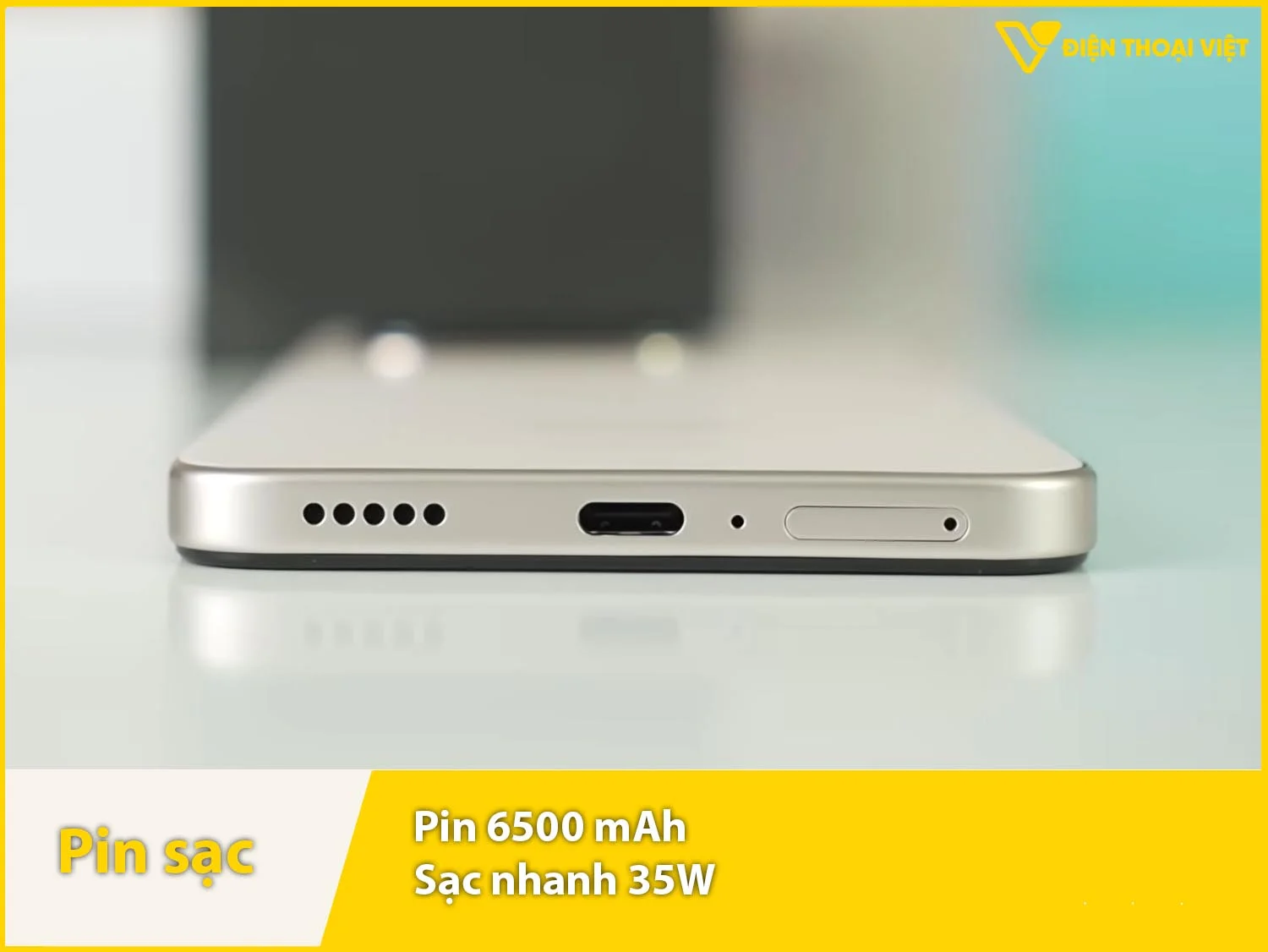 Pin 6500mAh & Sạc nhanh 35W