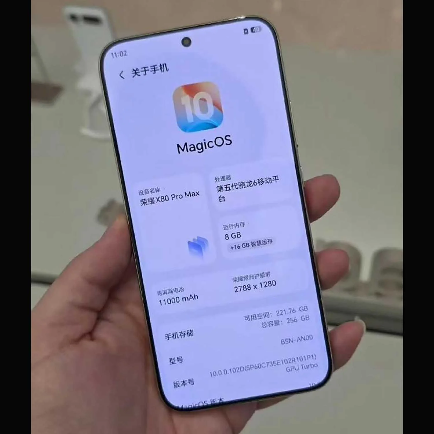 Honor X80 Pro Max Chip - Snapdragon 6 Gen 5 - viền màn hình siêu mỏng