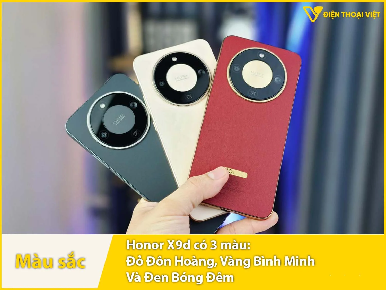 Honor X9d có mấy màu?