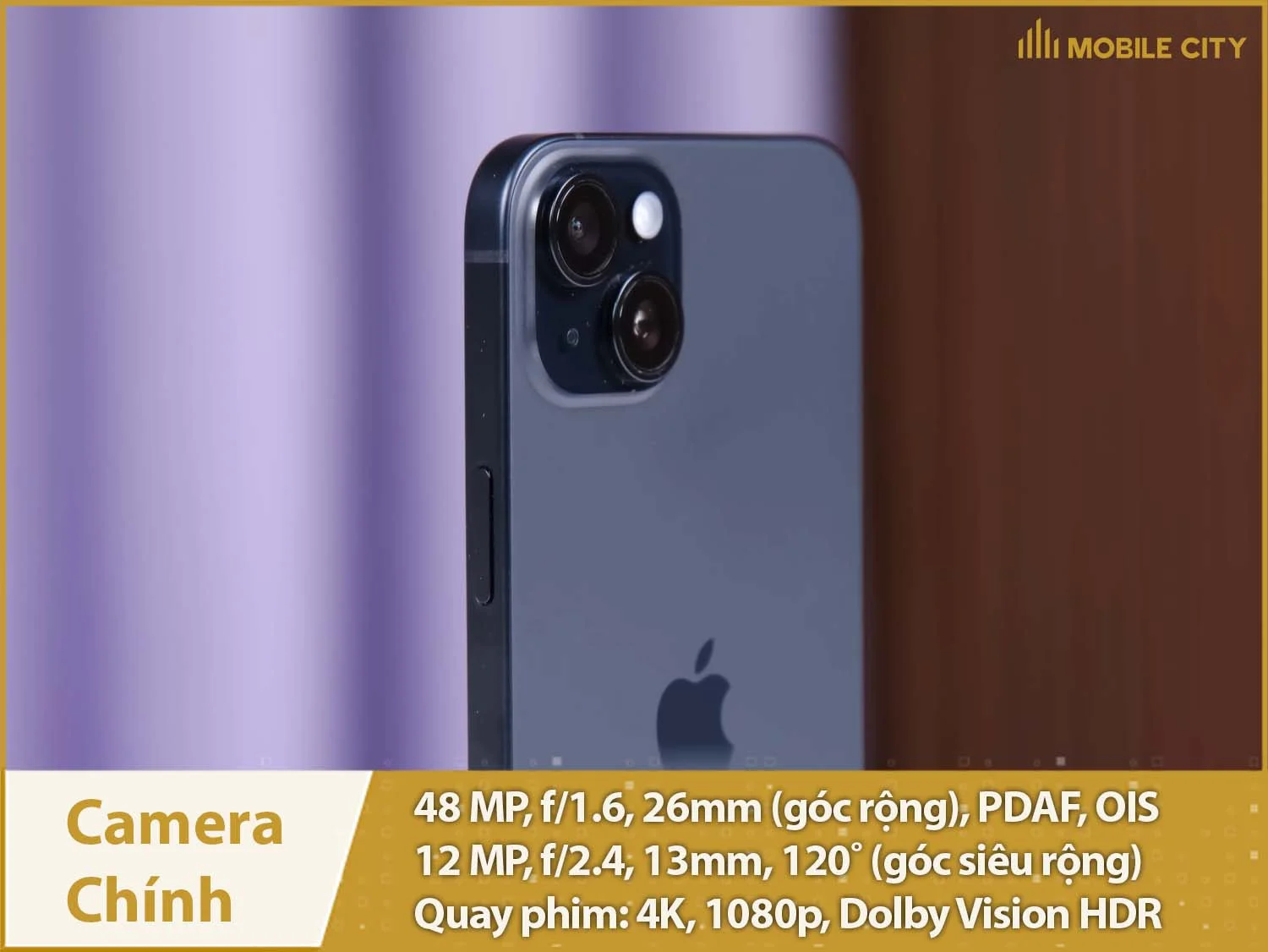 Camera kép 48MP & Quay phim 4K