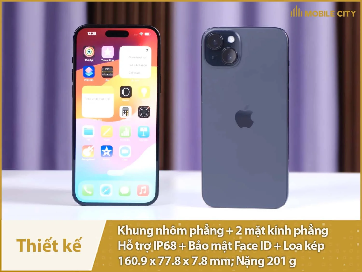 Thiết kế cao cấp, sang trọng, hiện đại