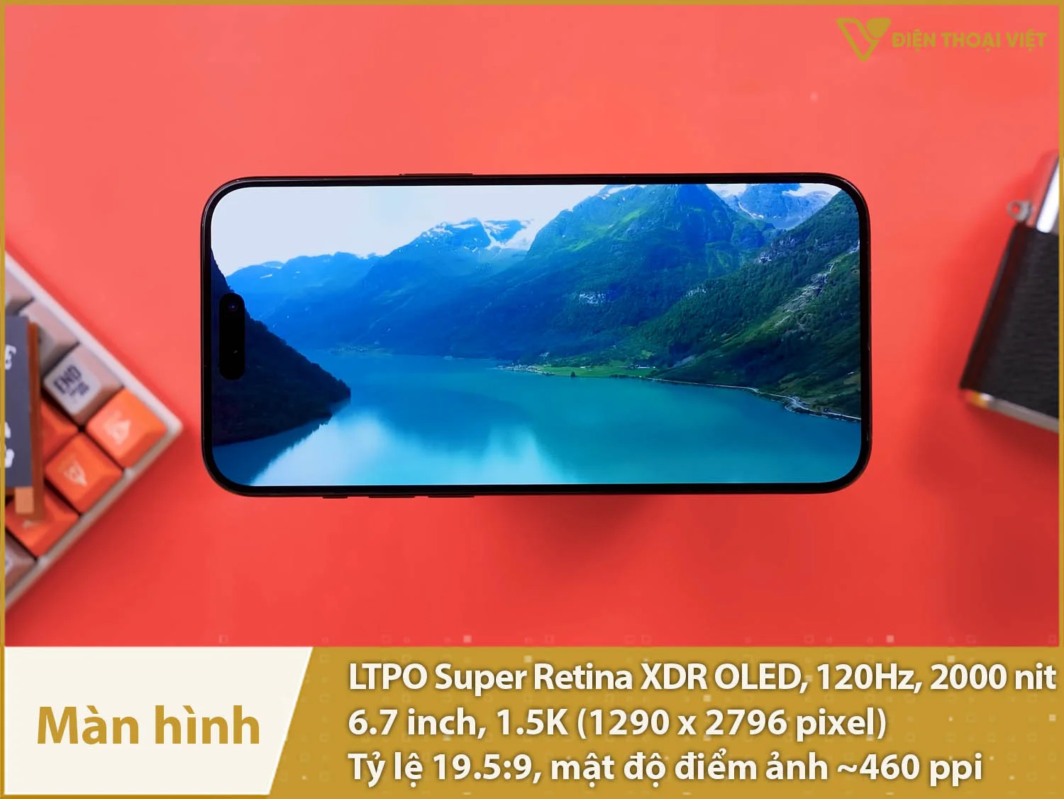 Màn hình LTPO OLED 120Hz