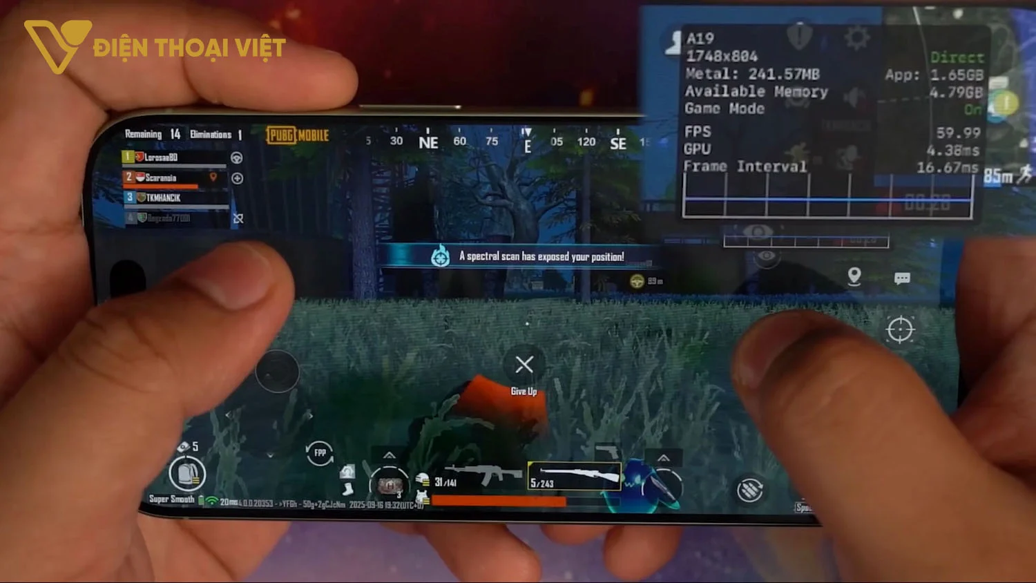 iphone-17-test-game-pubg mobile