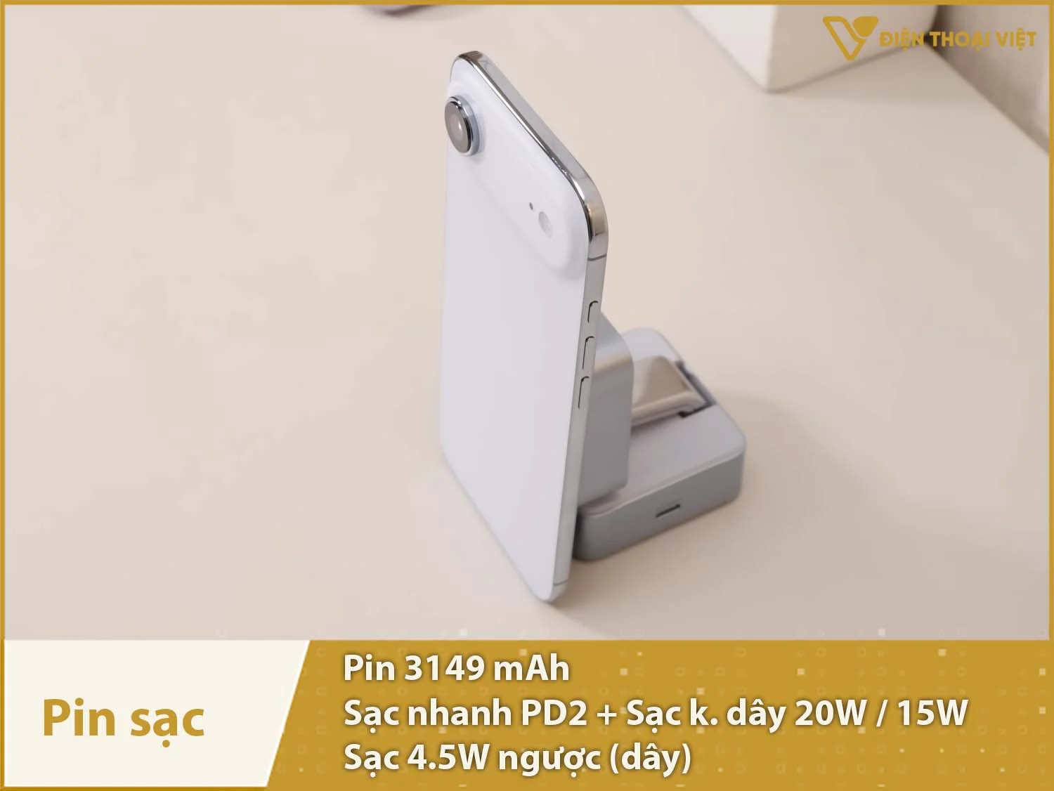 Thời lượng pin đủ dùng với 3149mAh