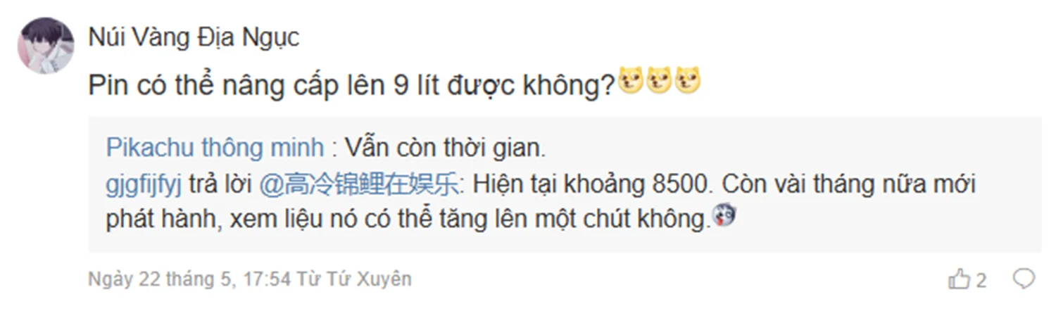 Hãng vẫn đang tiếp tục thử nghiệm các phương án pin khác nhau