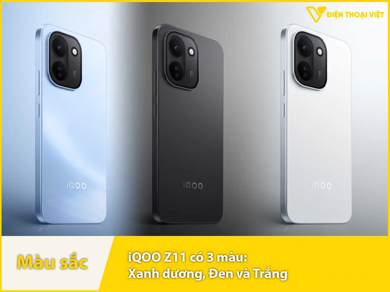 iQOO Z11 có 3 màu sắc