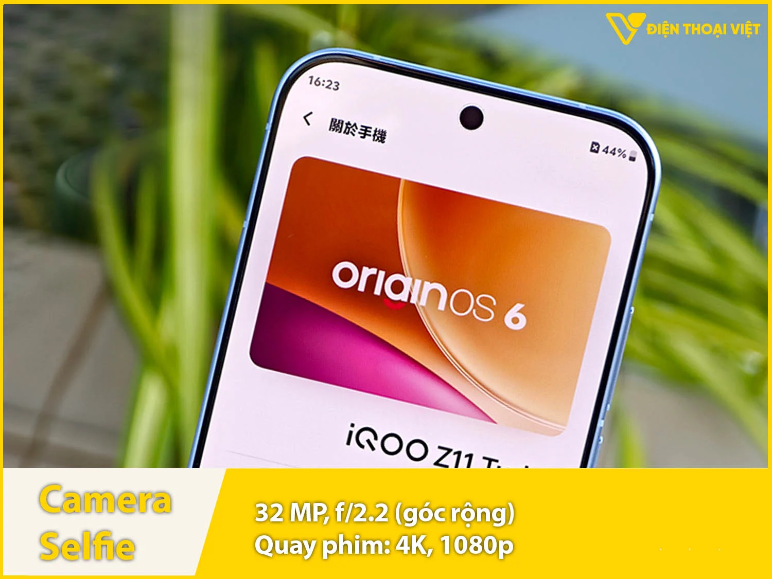 Camera selfie 32MP & Quay phim 4K