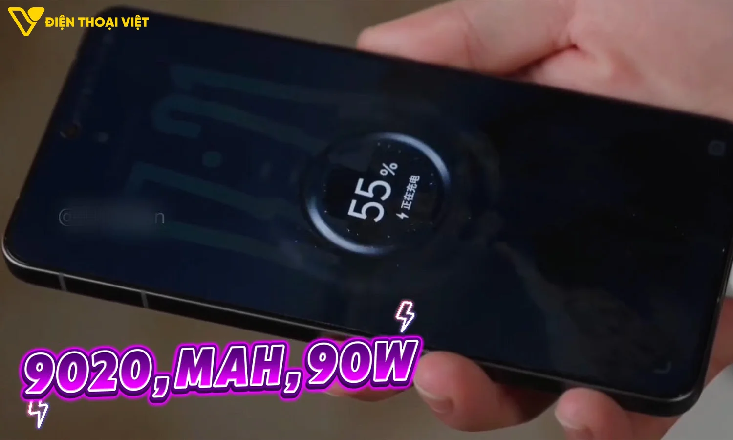 Pin 9020mAh trên iQOO Z11