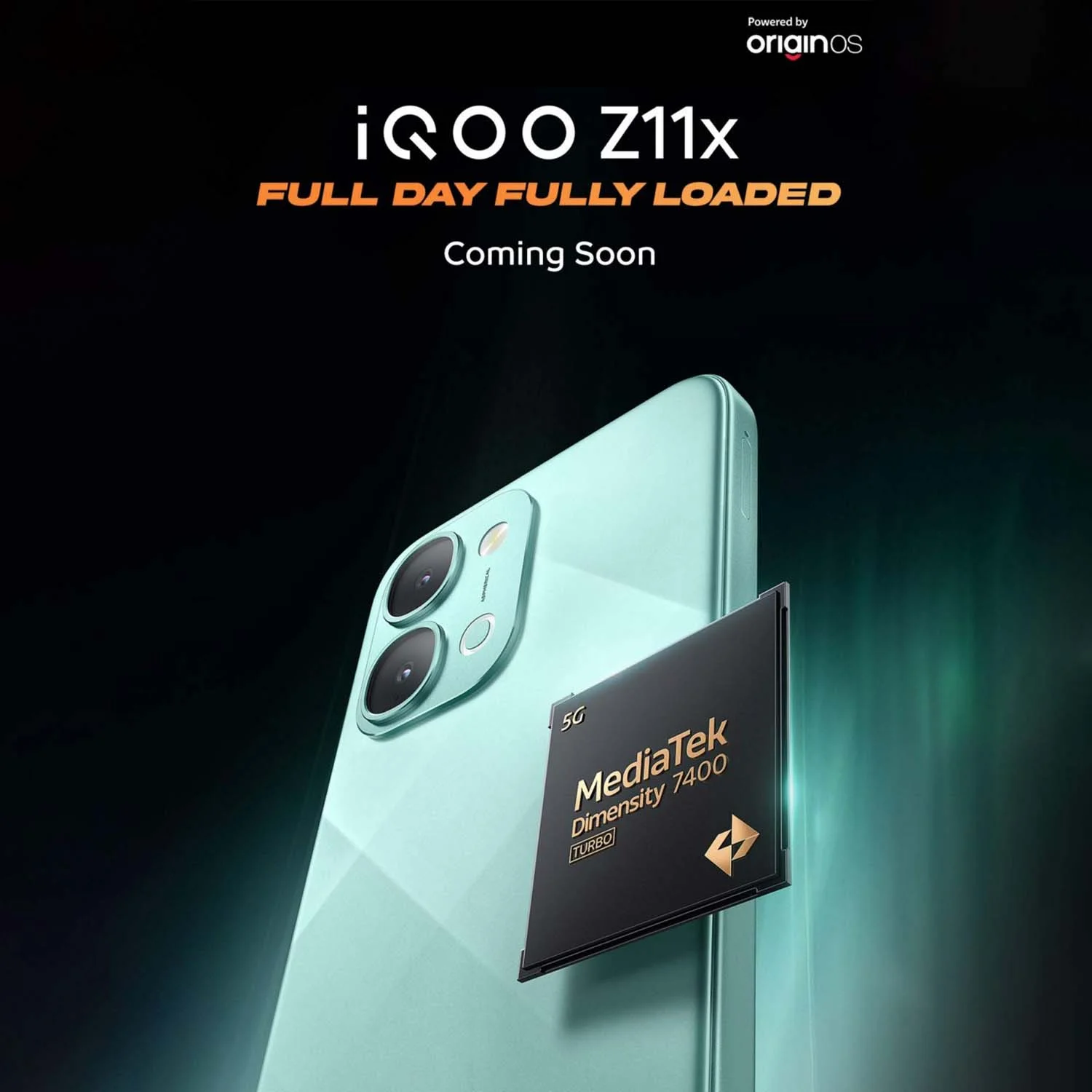 iQOO Z11x teaser (nguồn Gizmochina)