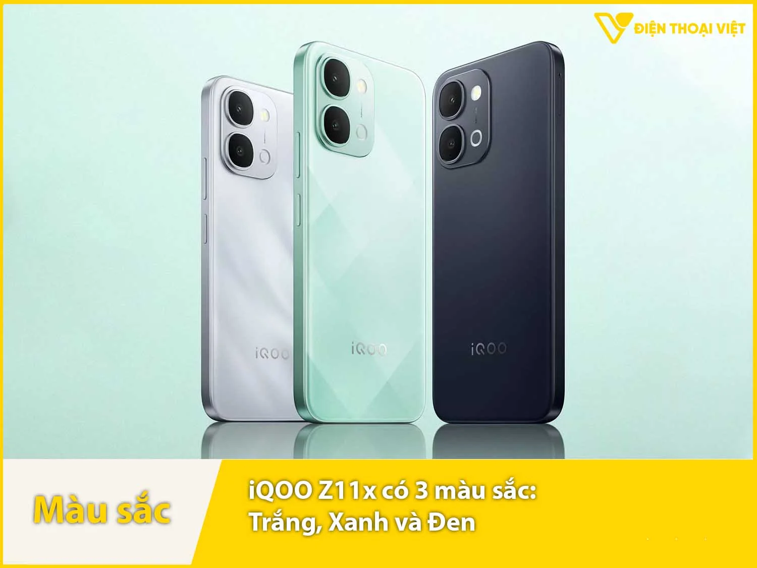 iQOO Z11x có 3 màu sắc