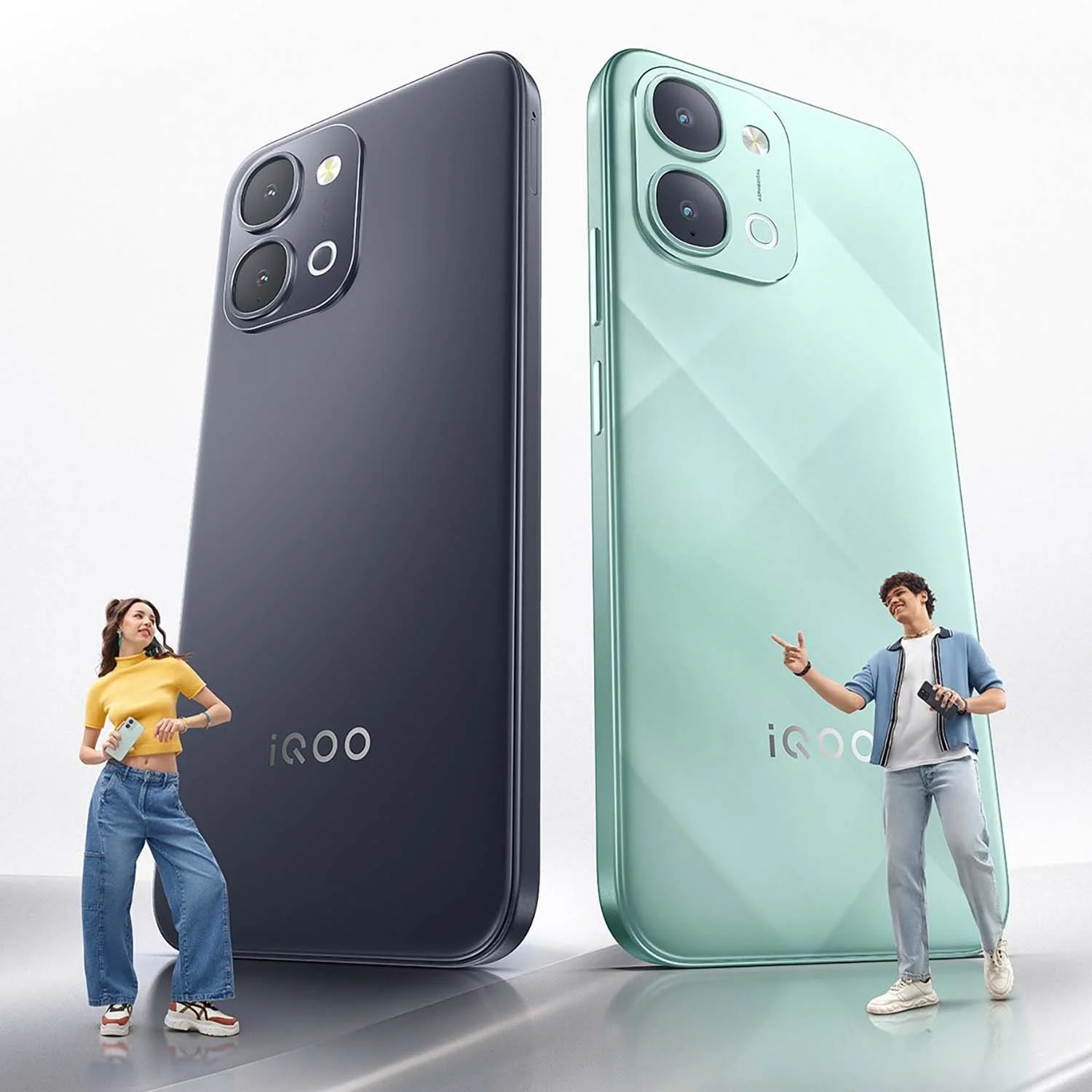 iQOO Z11x có 2 màu Xanh và Đen