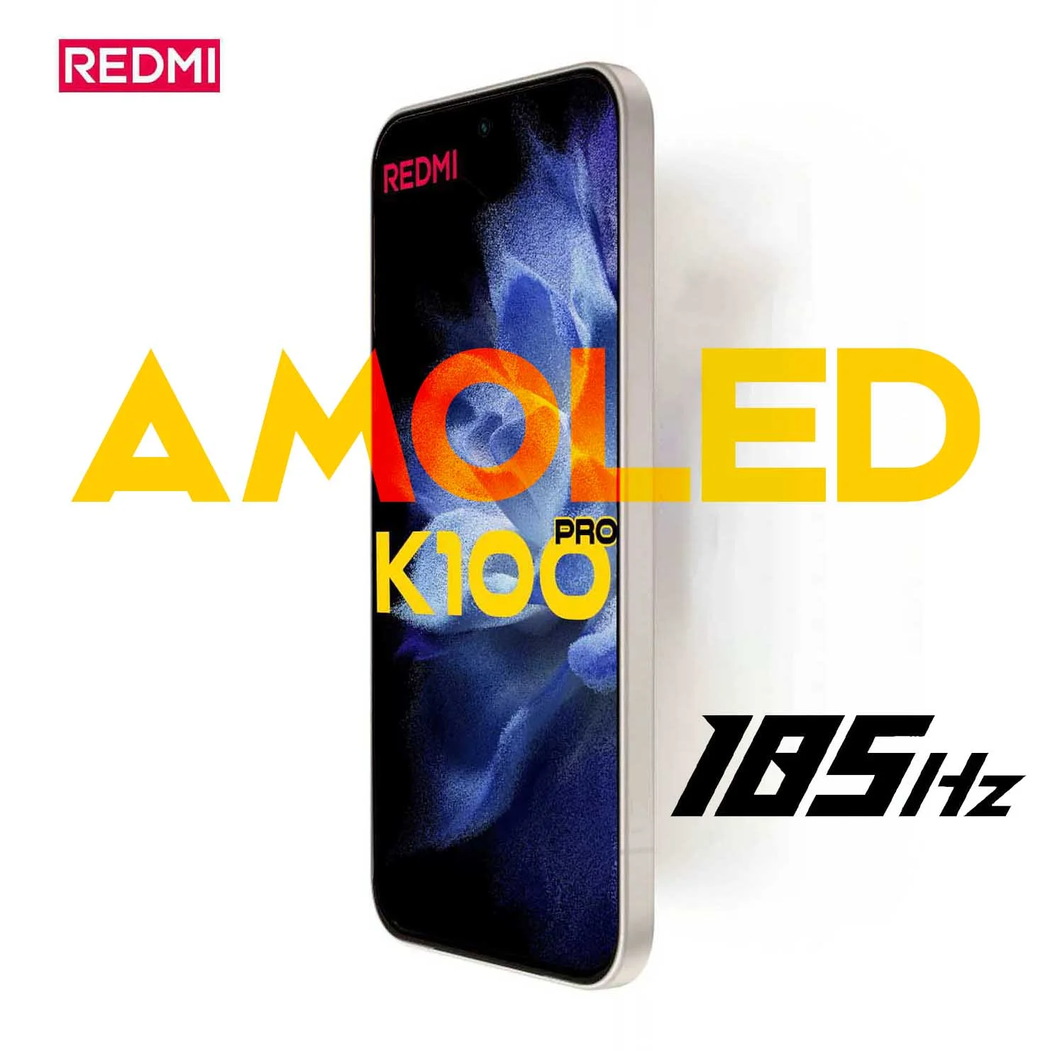 REDMI K100 Pro sẽ có màn hình AMOLED 185Hz, 6,9 inch 1.5K