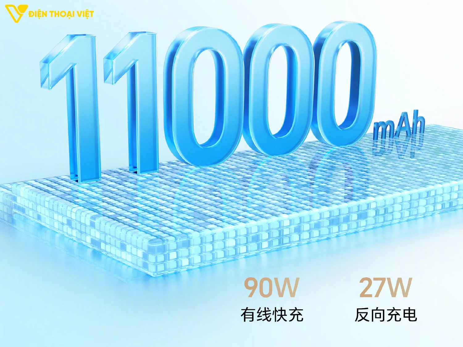 Pin 11.000mAh và sạc 90W Honor X80 Pro Max