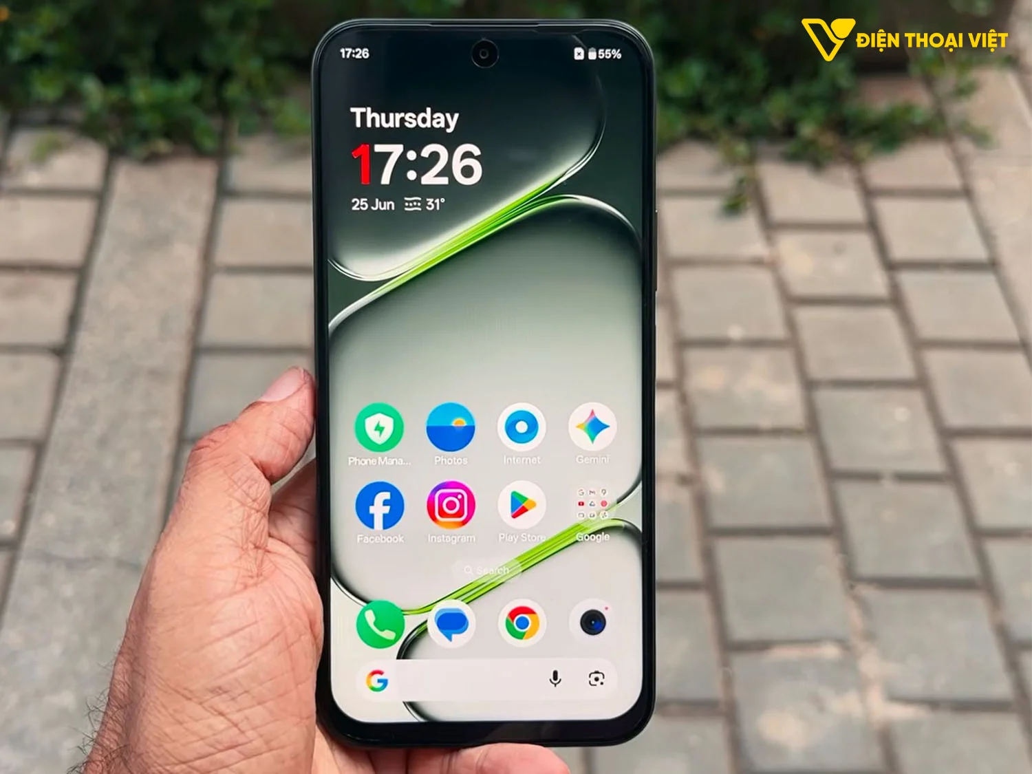 Mặt trước OnePlus N6