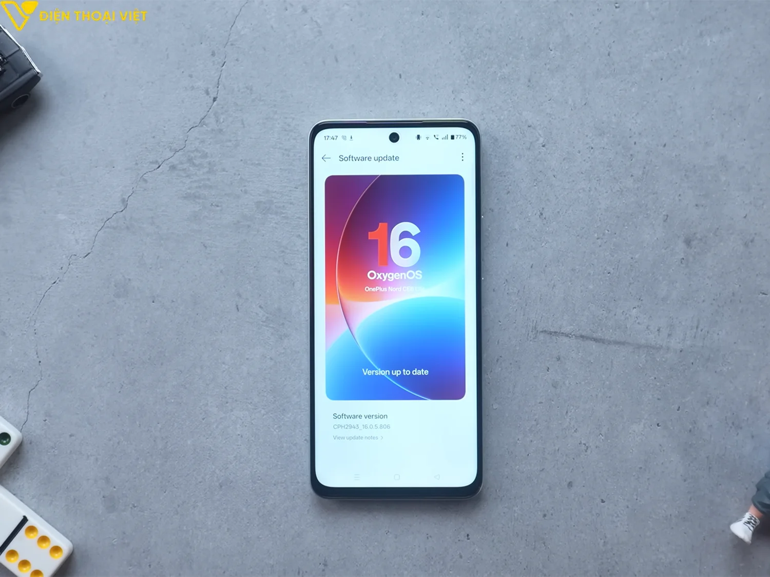 Máy chạy giao diện OxygenOS 16