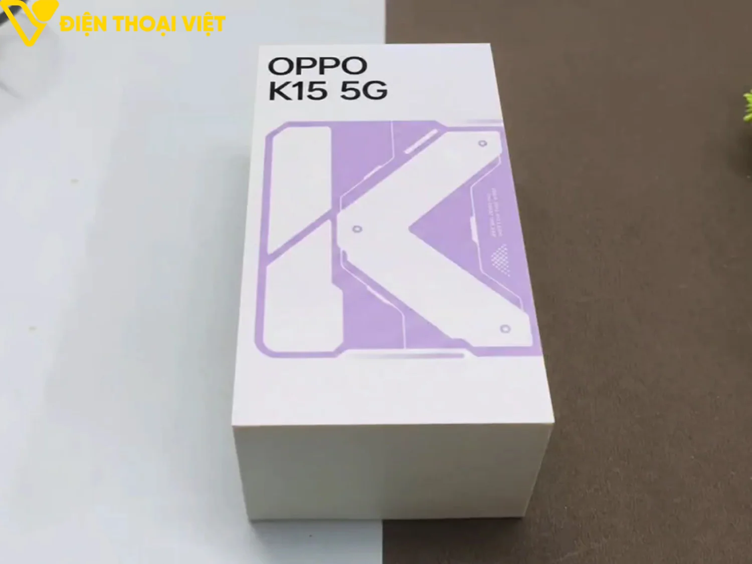Thiết kế hộp của OPPO K15