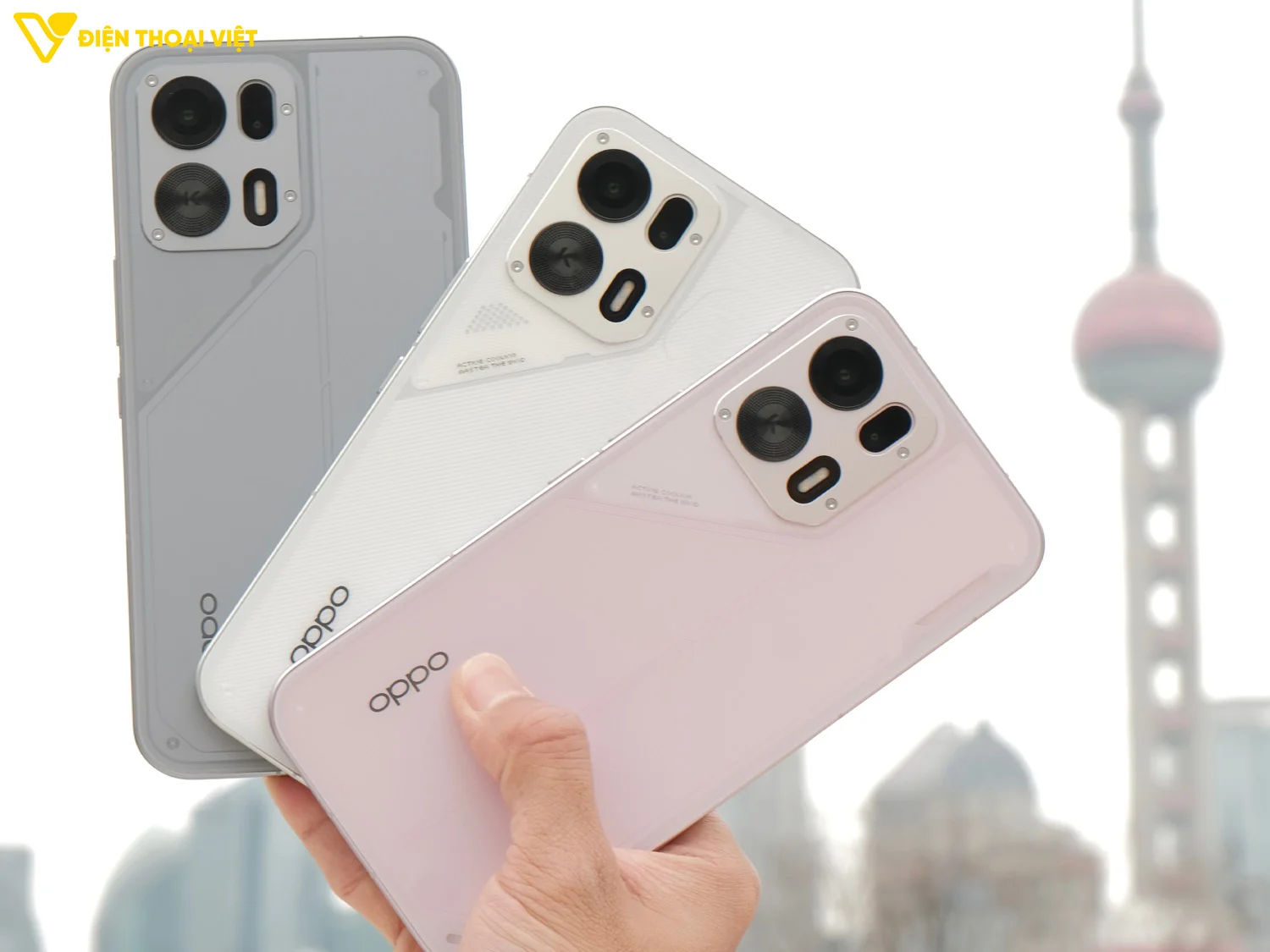 OPPO K15 Pro dưới ánh sáng ngoài trời