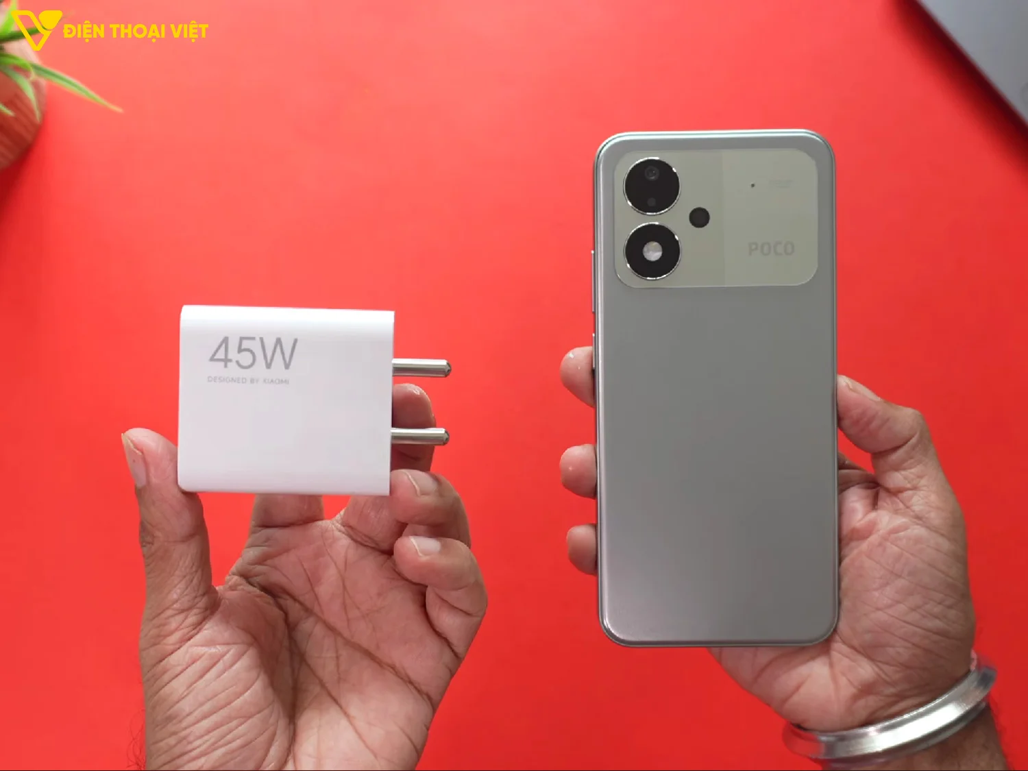 Pin 8000mAh và sạc 45W của POCO M8 Power
