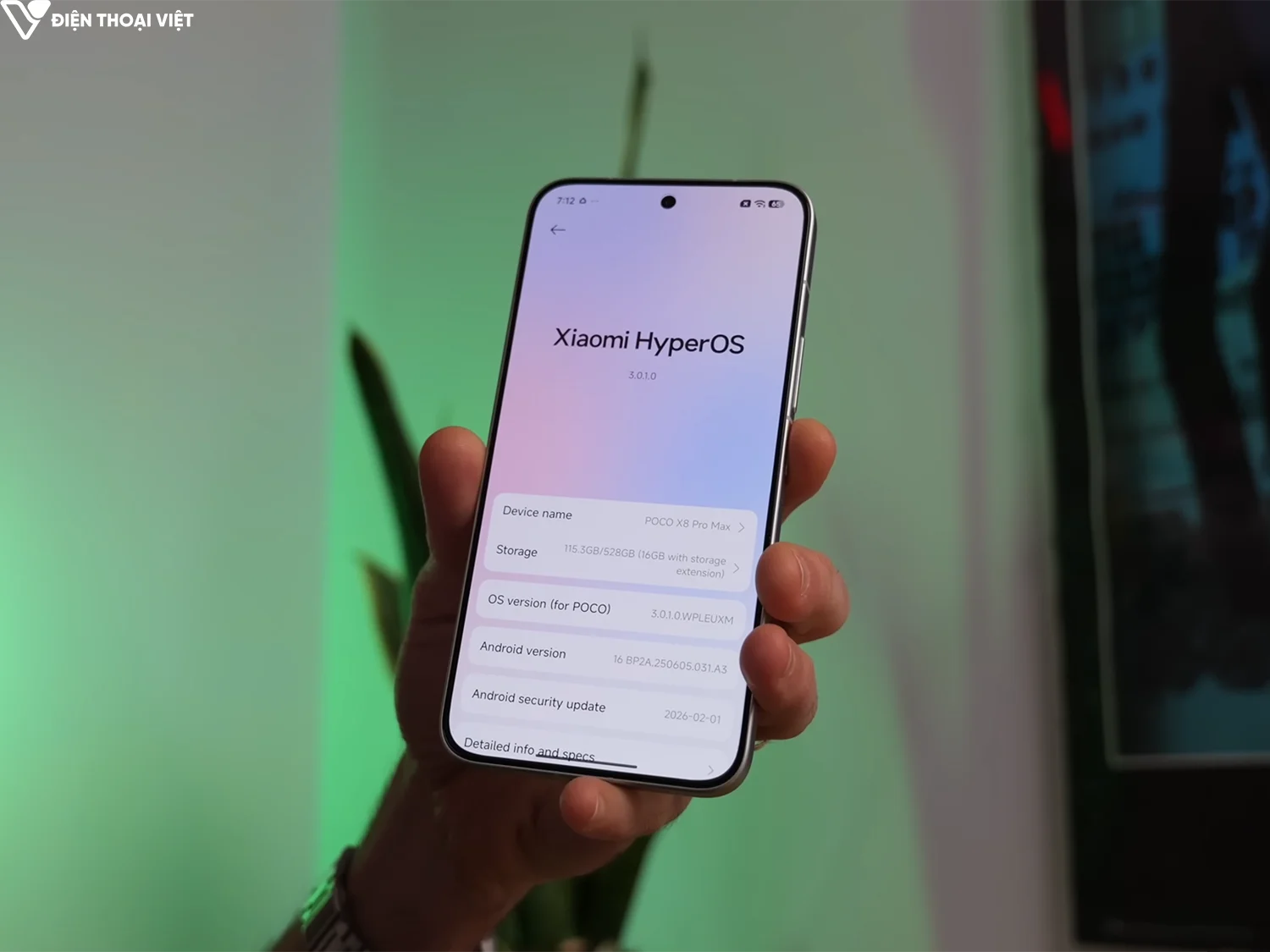 Một số thông tin về POCO X8 Pro Max