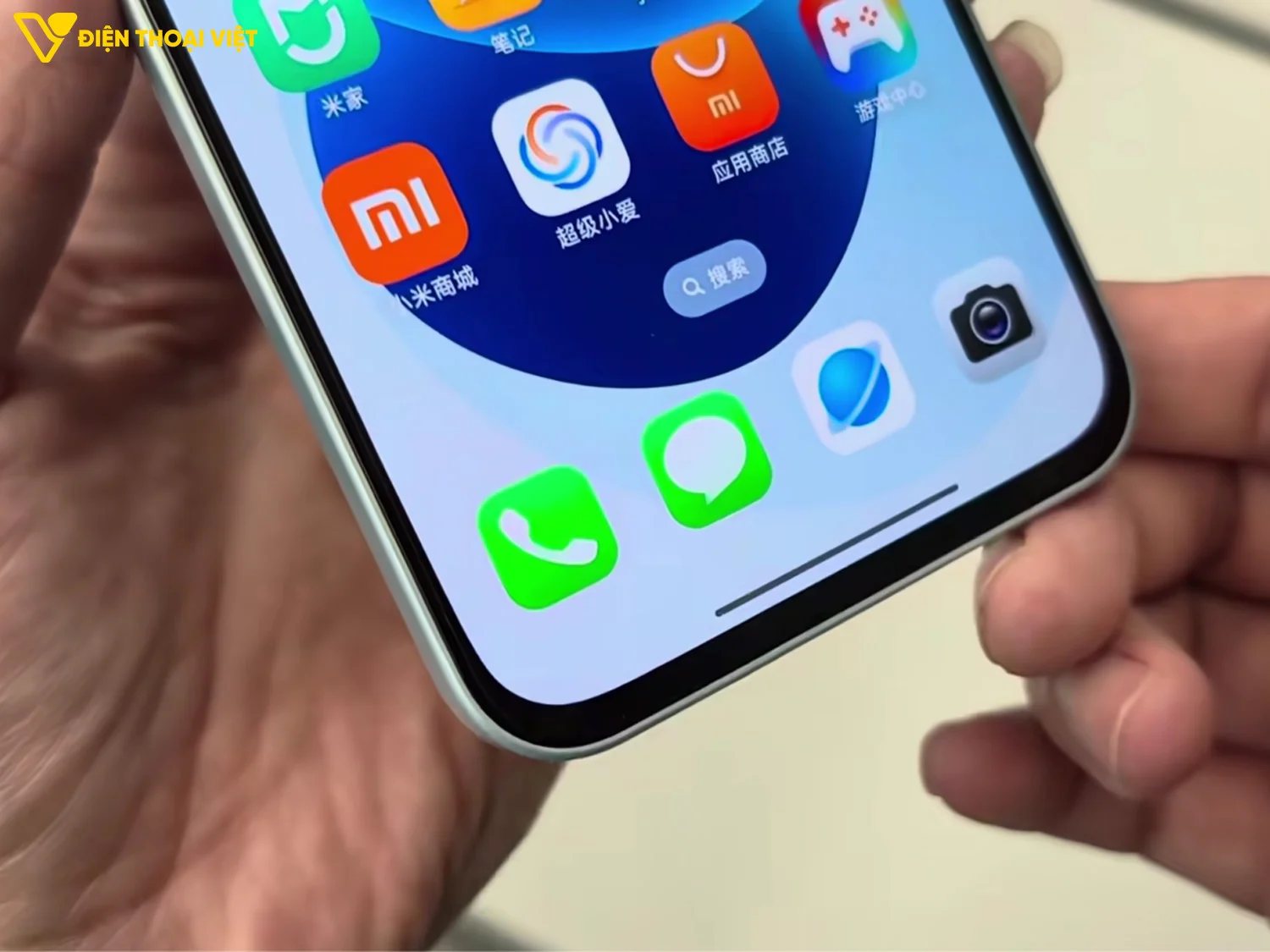 Thiết kế mặt trước REDMI Note 17