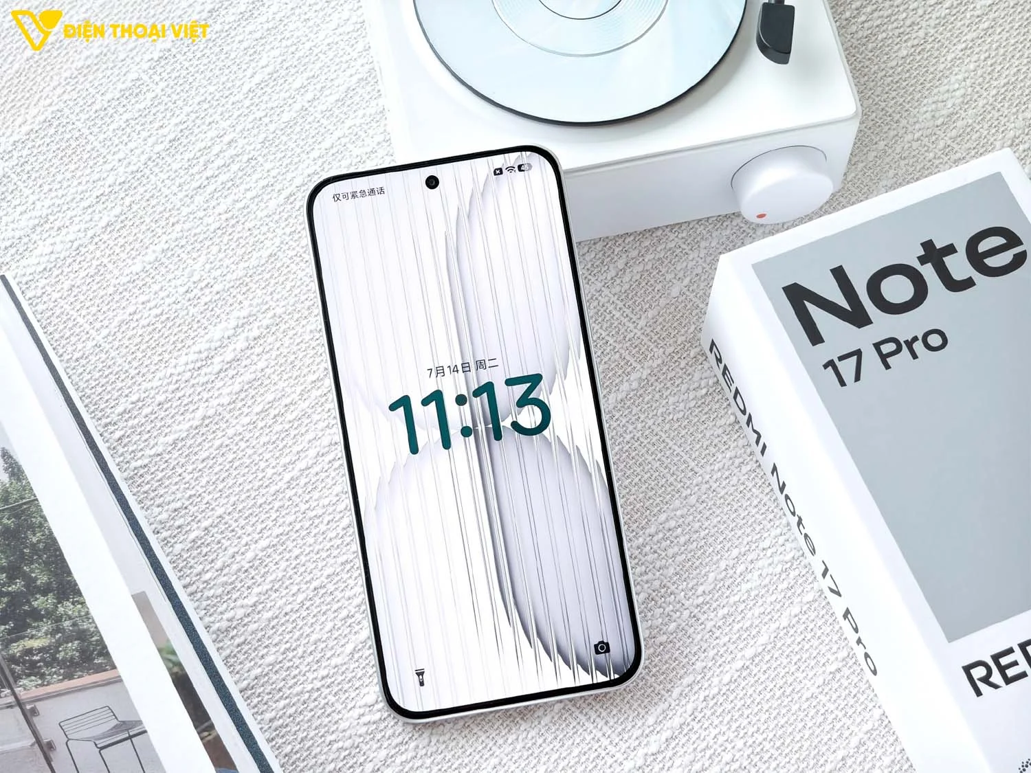 Thiết kế mặt trước REDMI Note 17 Pro