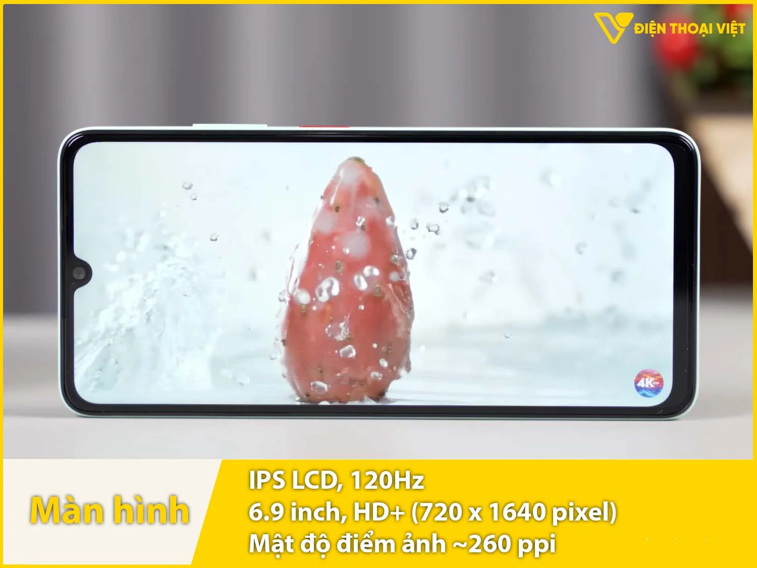 Màn hình IPS LCD 120Hz cực mượt