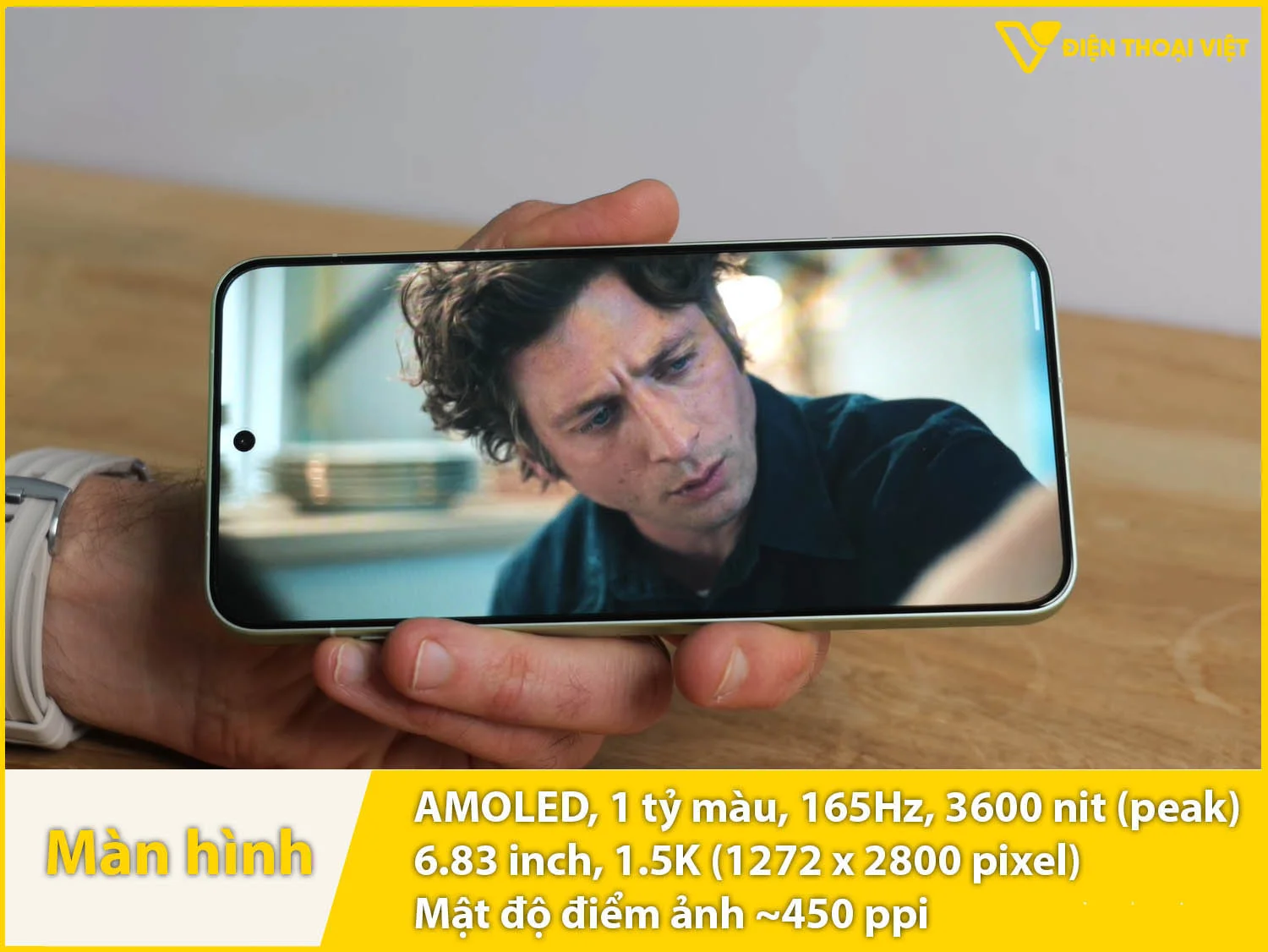 AMOLED 6,83 inch - 165Hz - 3600 nit