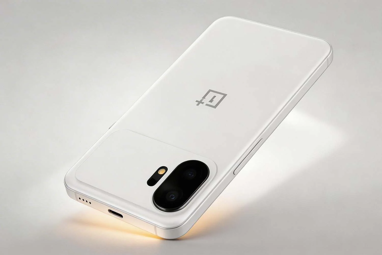 OnePlus 15T màu Trắng (nguồn Weibo)