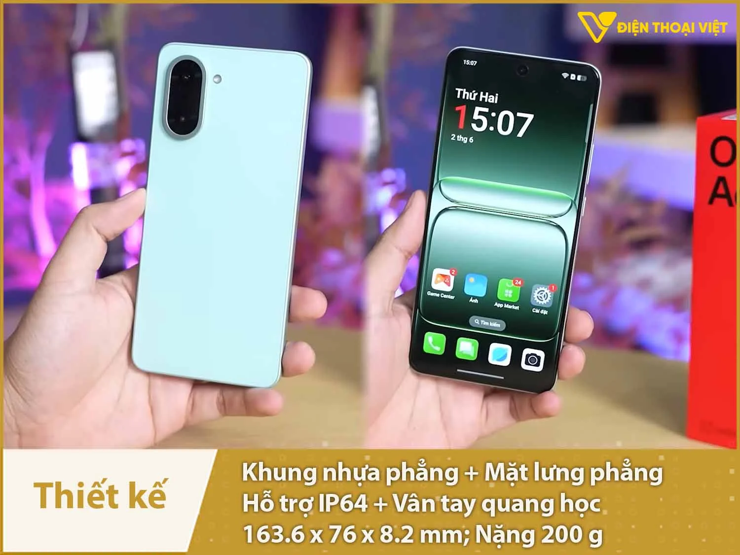 Thiết kế thay đổi khác biệt, có IP65