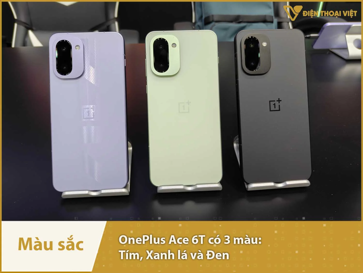 OnePlus Ace 6T có tất cả 4 màu lựa chọn