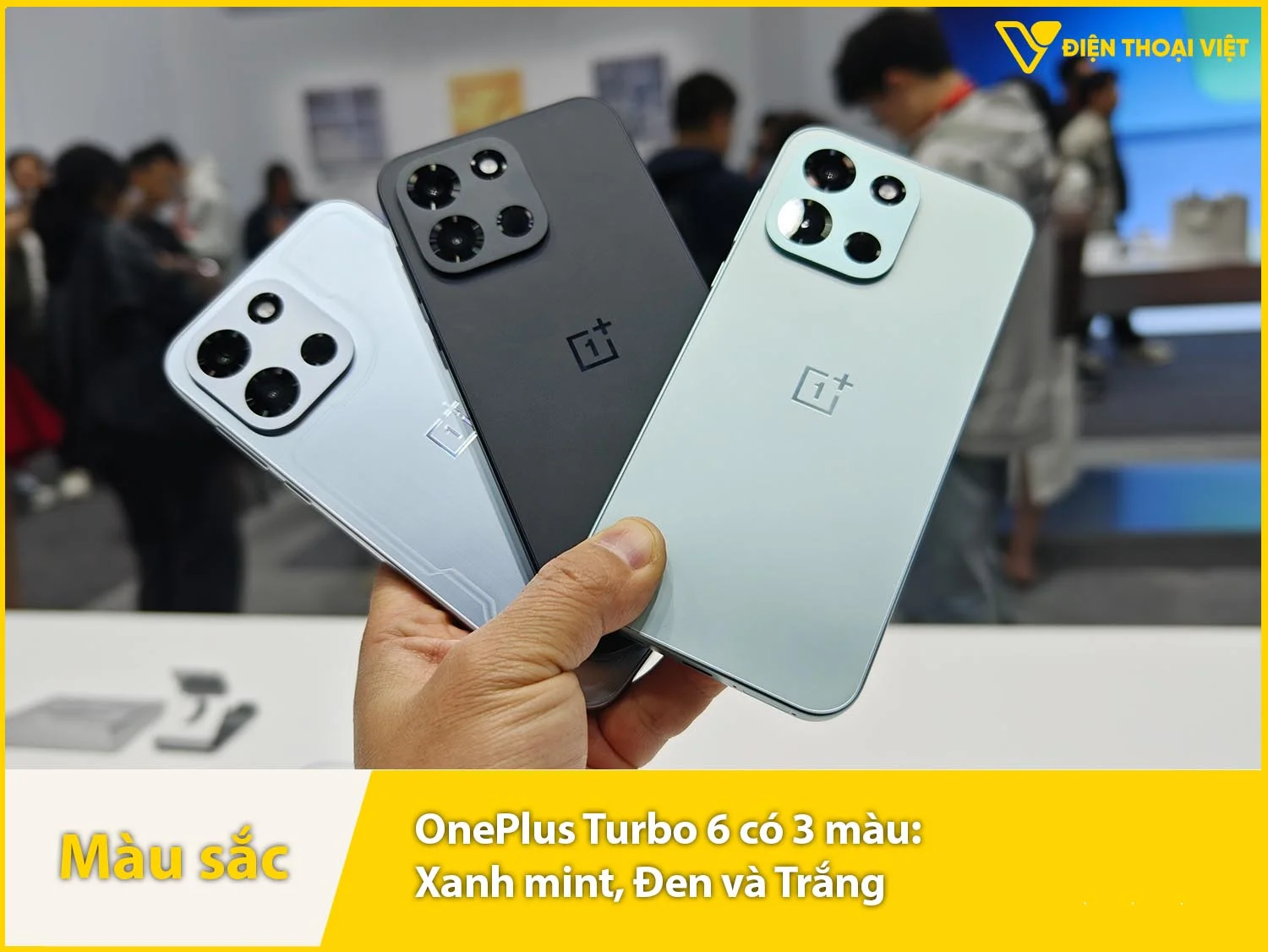 Ba màu sắc năng động