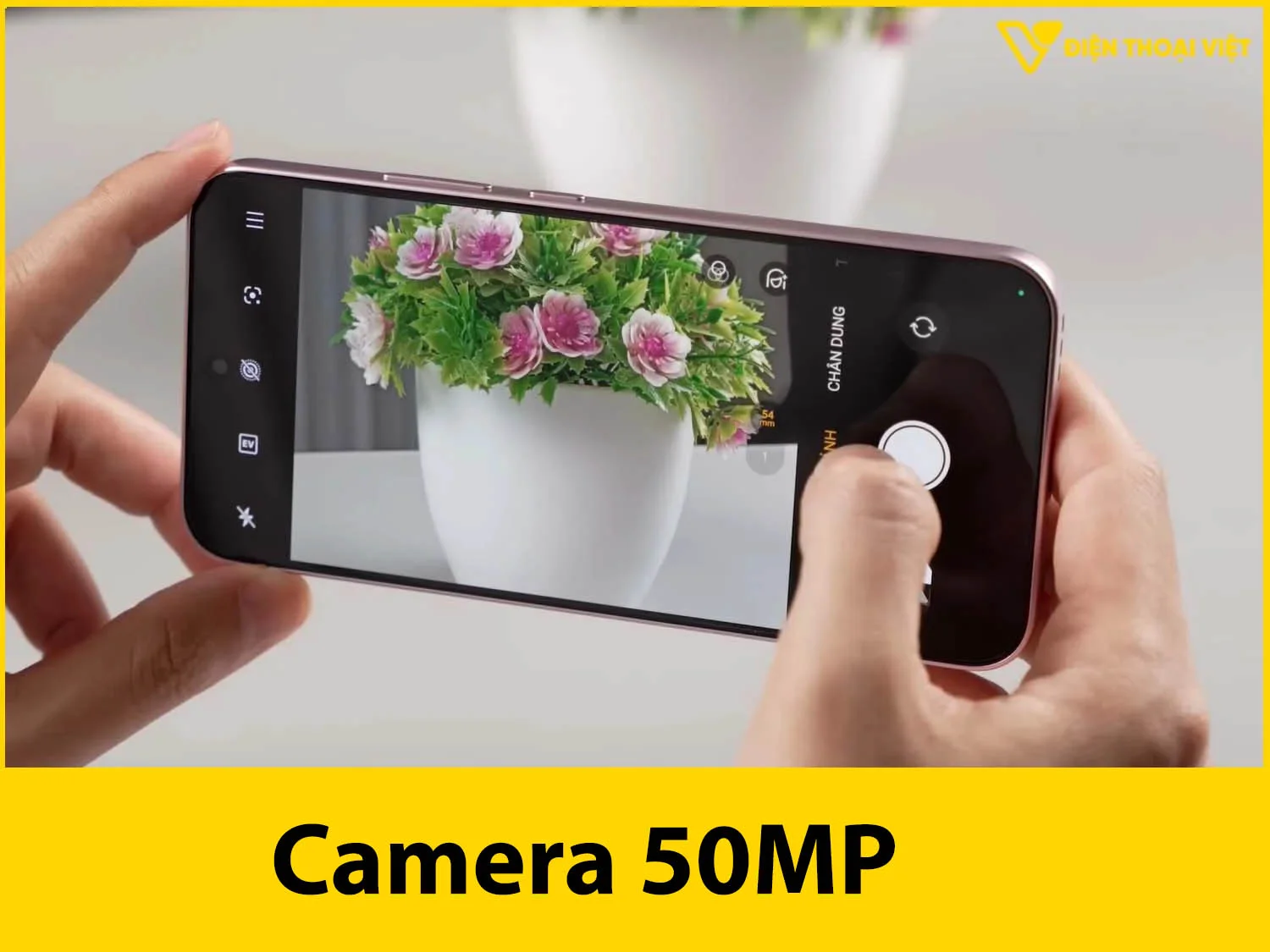 Camera chính và selfie đều là 50MP
