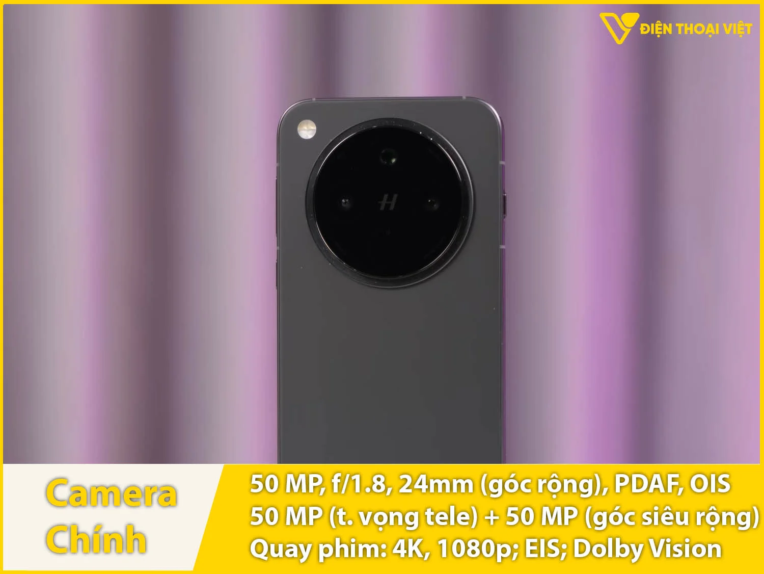 Camera Hasselblad 50MP & quay phim 4K