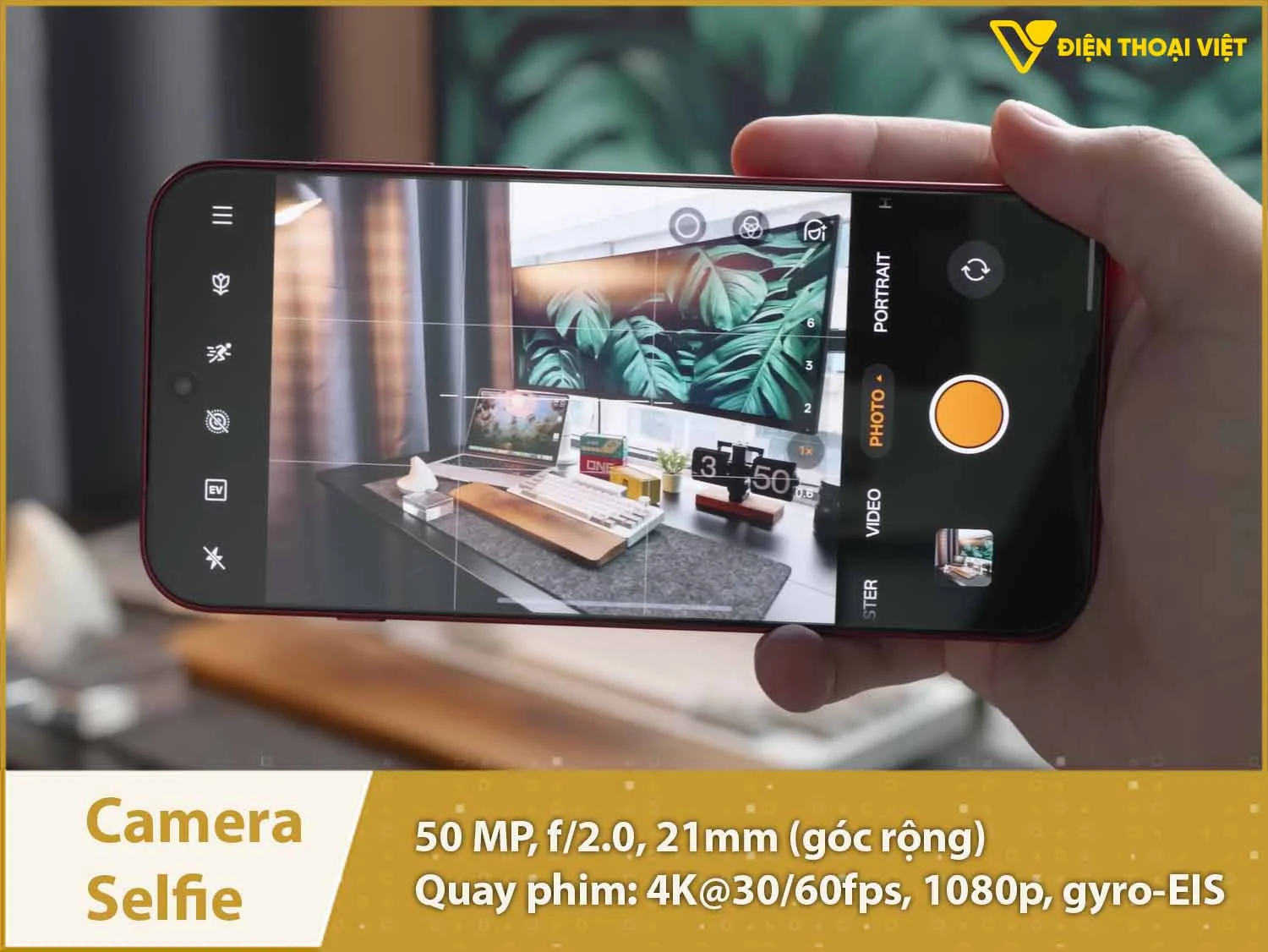 Selfie 50MP & Quay phim 4K