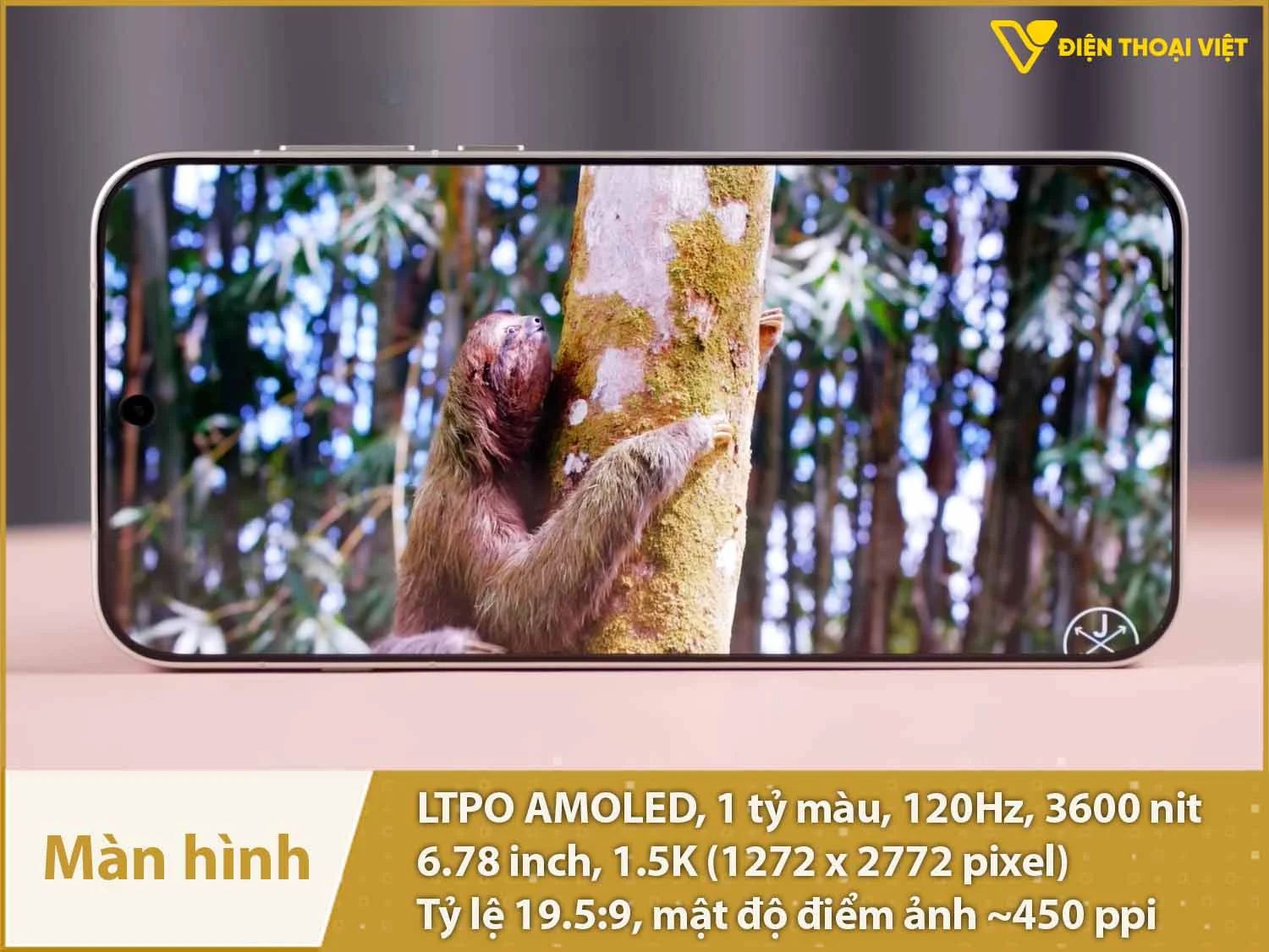 Màn hình LTPO AMOLED 120Hz, 6,78 inch 1.5K