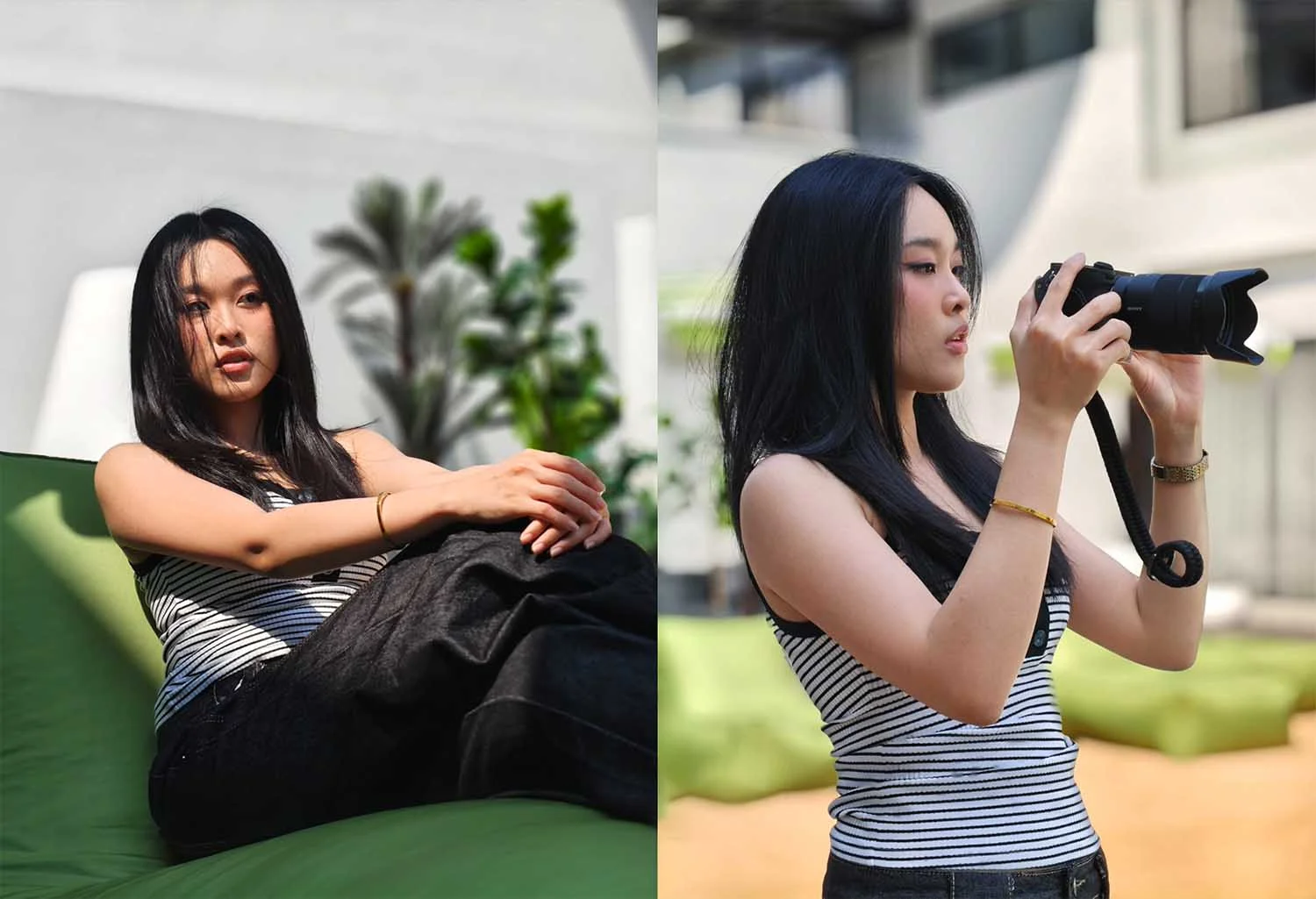 Ảnh chân dung xóa phông đủ sáng